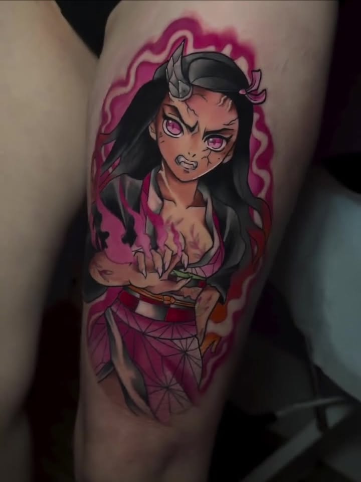 Tattoo by @xxsashafontainexx — anime