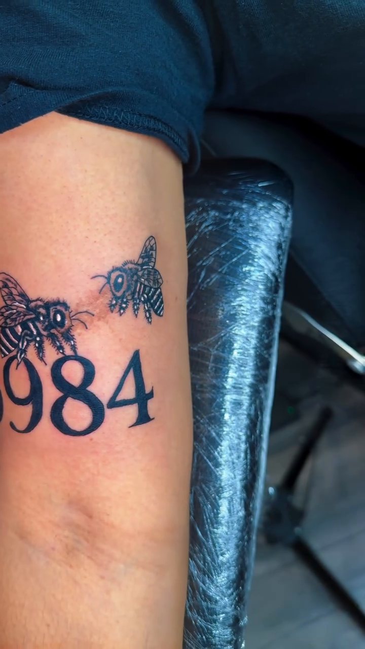 Tattoo by @i_am_tattoo — lettering_script, blackwork