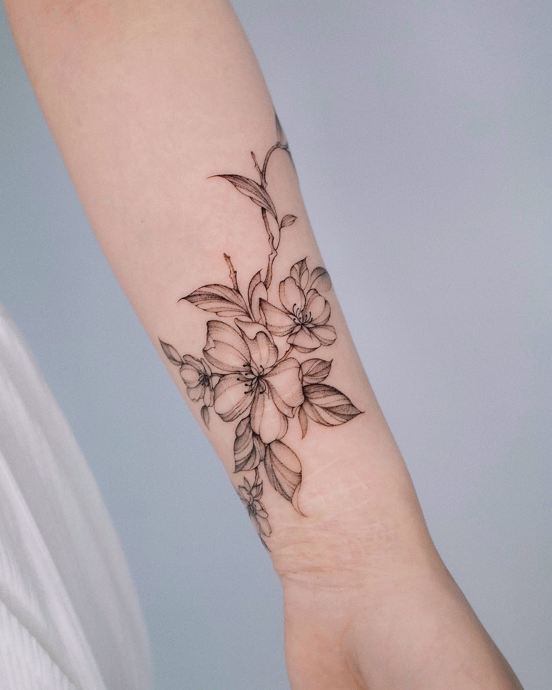 Tattoo by @yeowool_tattooer — black_and_grey