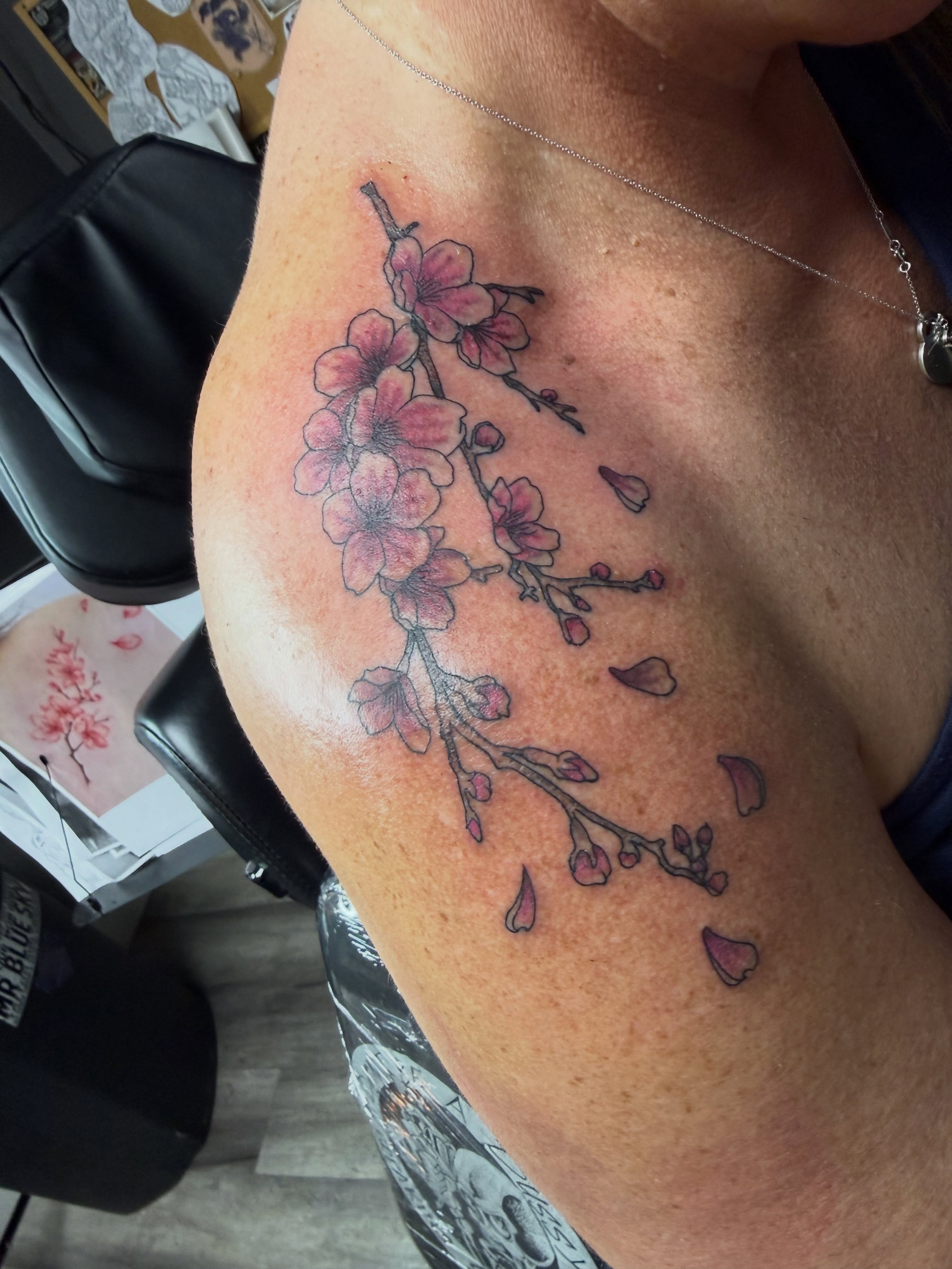 Tattoo by @bfmc_peanut_72 — dotwork