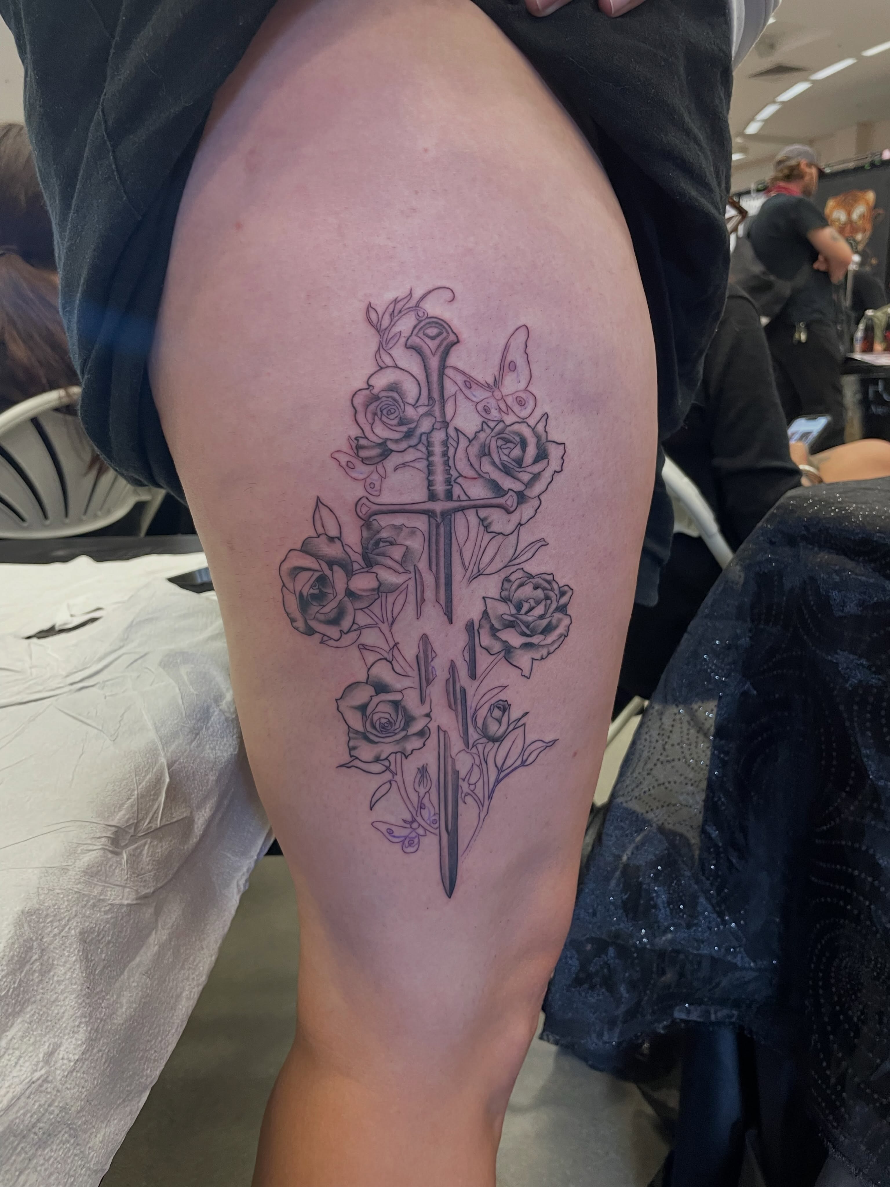Tattoo by @rubyocity — black_and_grey