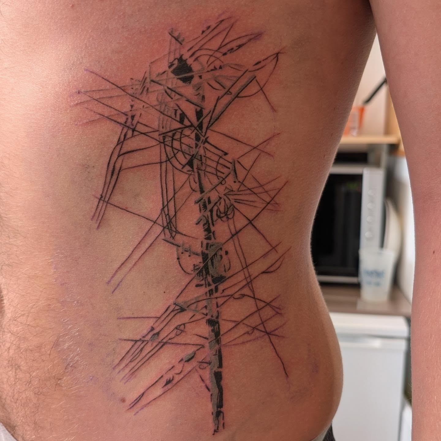 Tattoo by @ntash_ttt — geometric