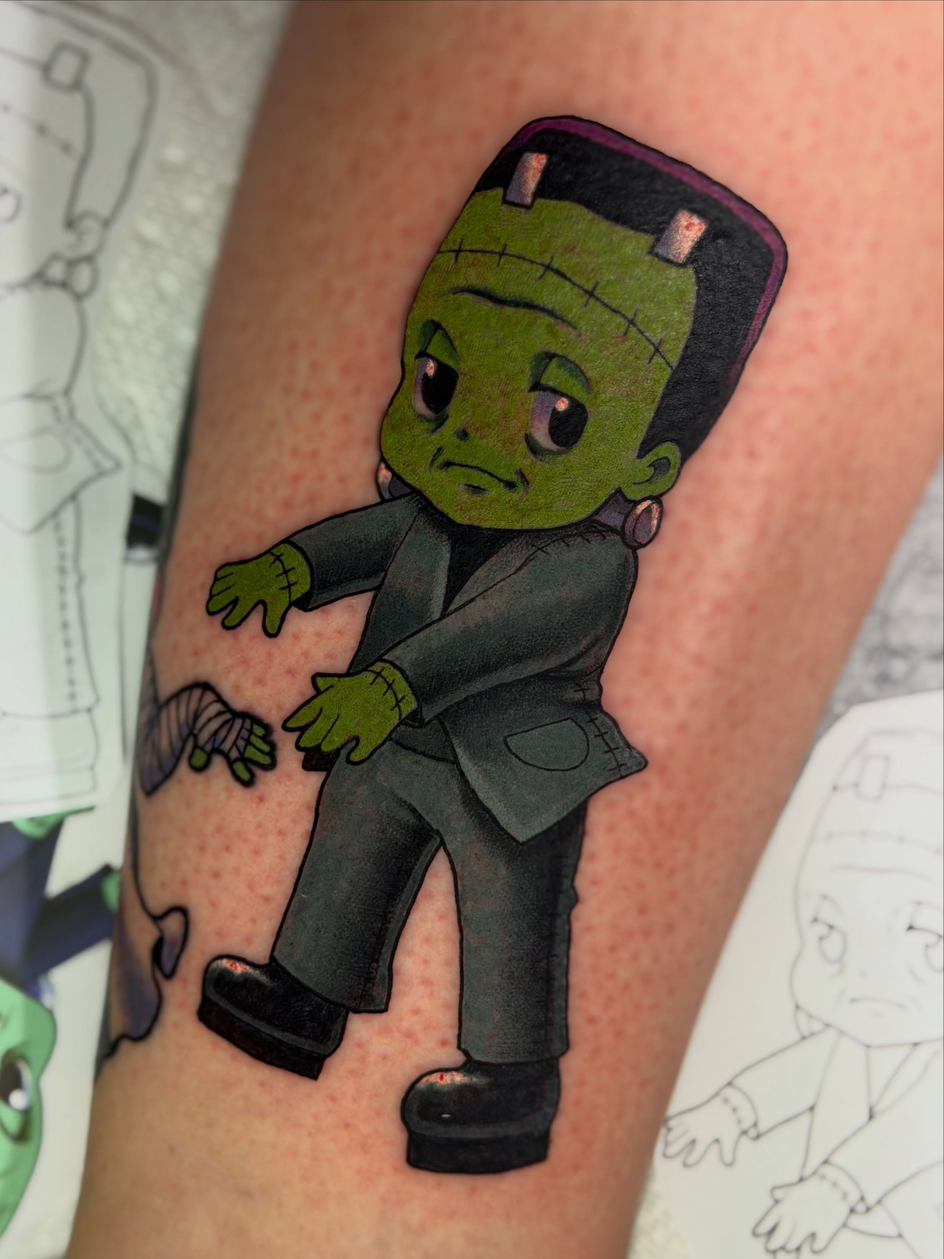 Tattoo by @tattygnatty — new_school