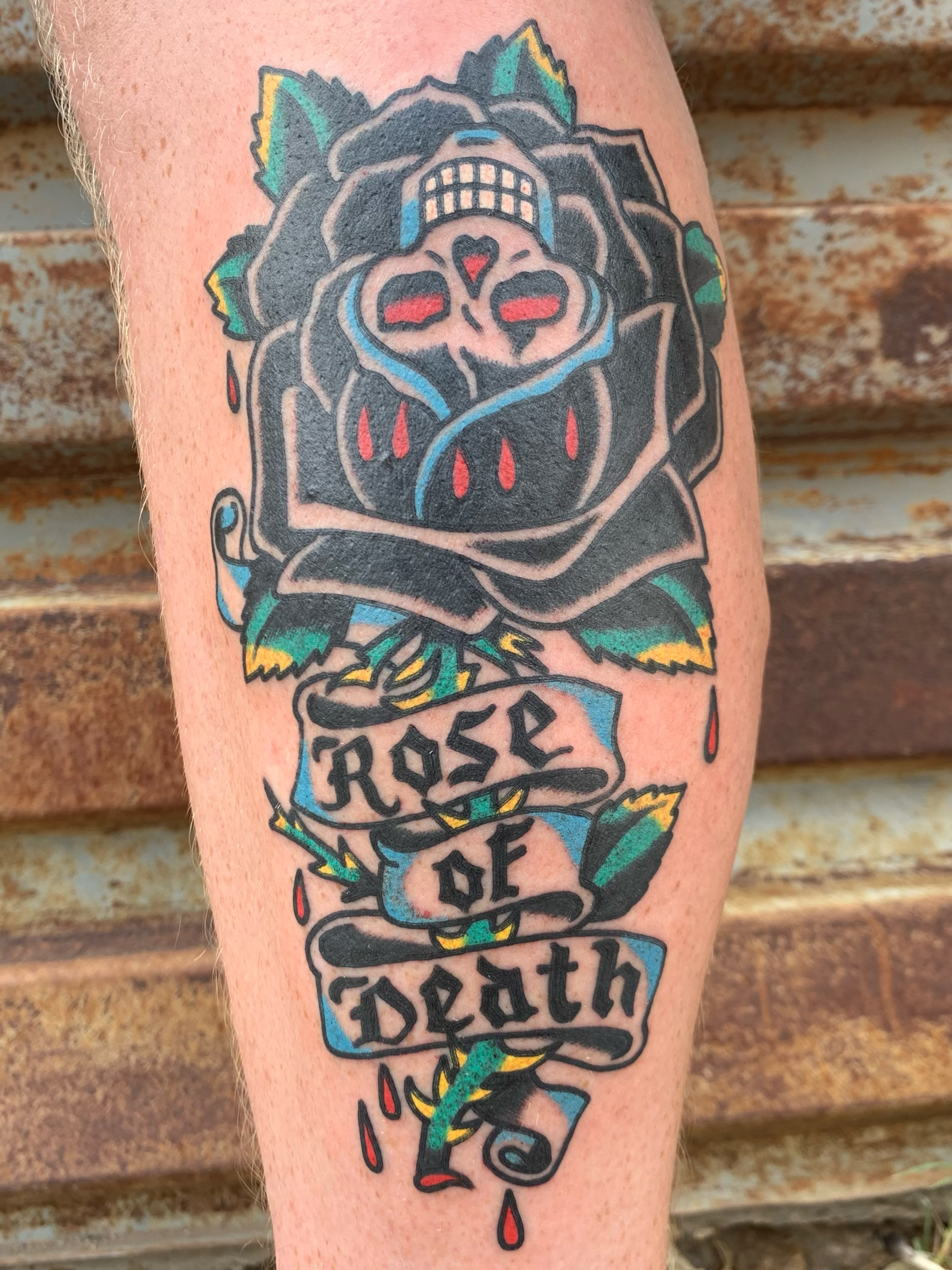 Tattoo by @keeganbergen — american_traditional, dark_realism