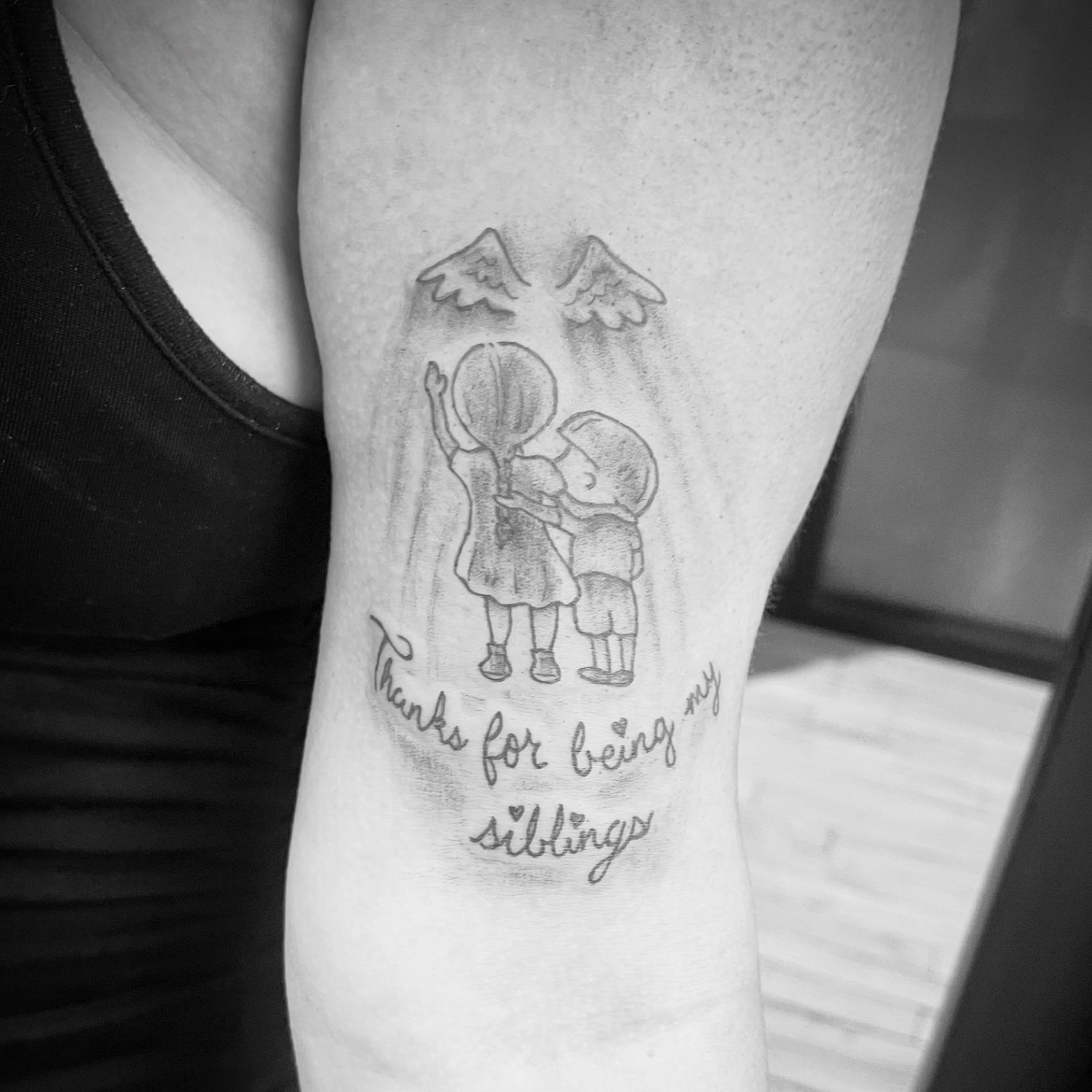 Tattoo by @ashley_perrier — black_and_grey