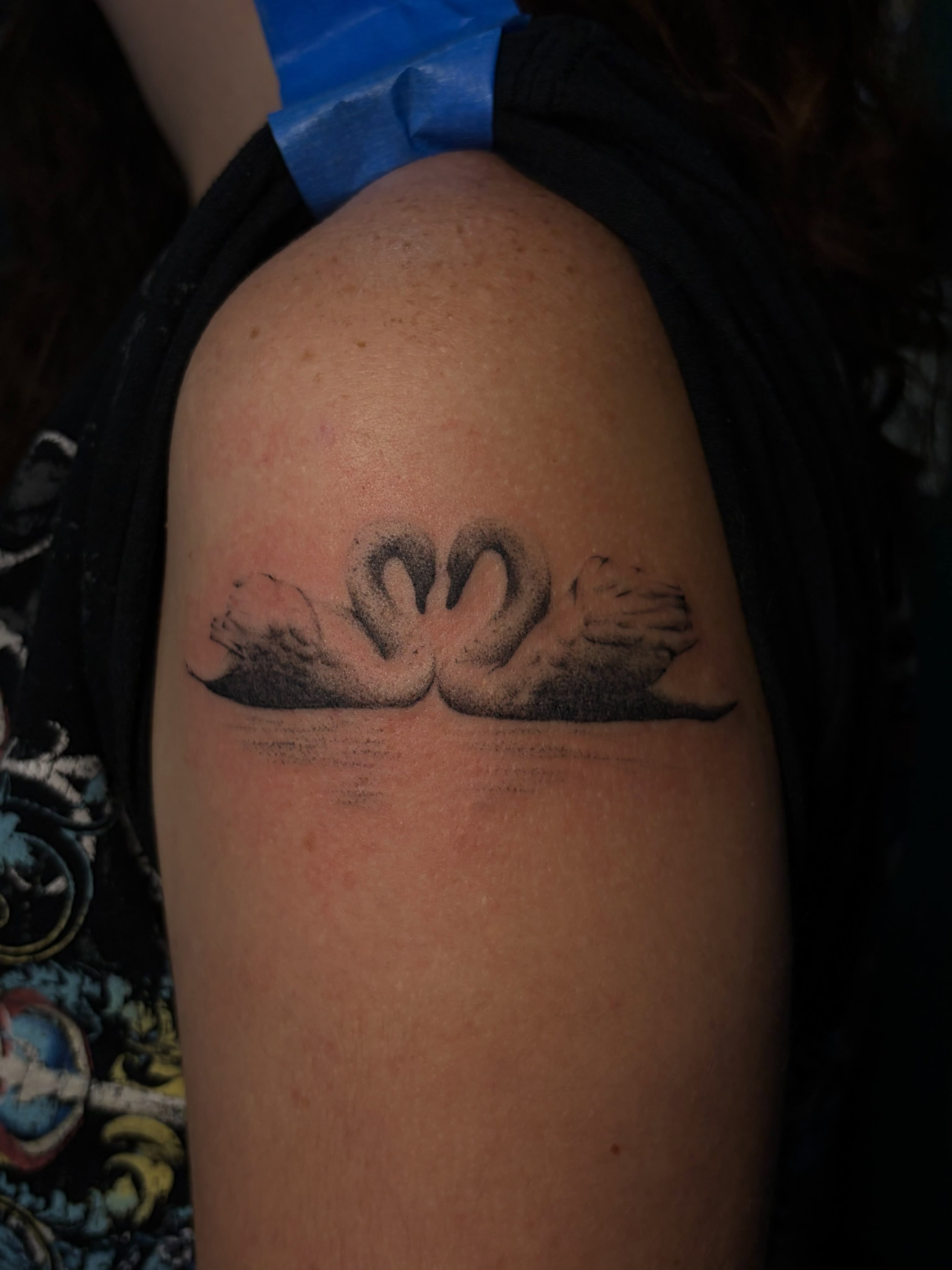 Tattoo by @sexyratpotion — dotwork, realism