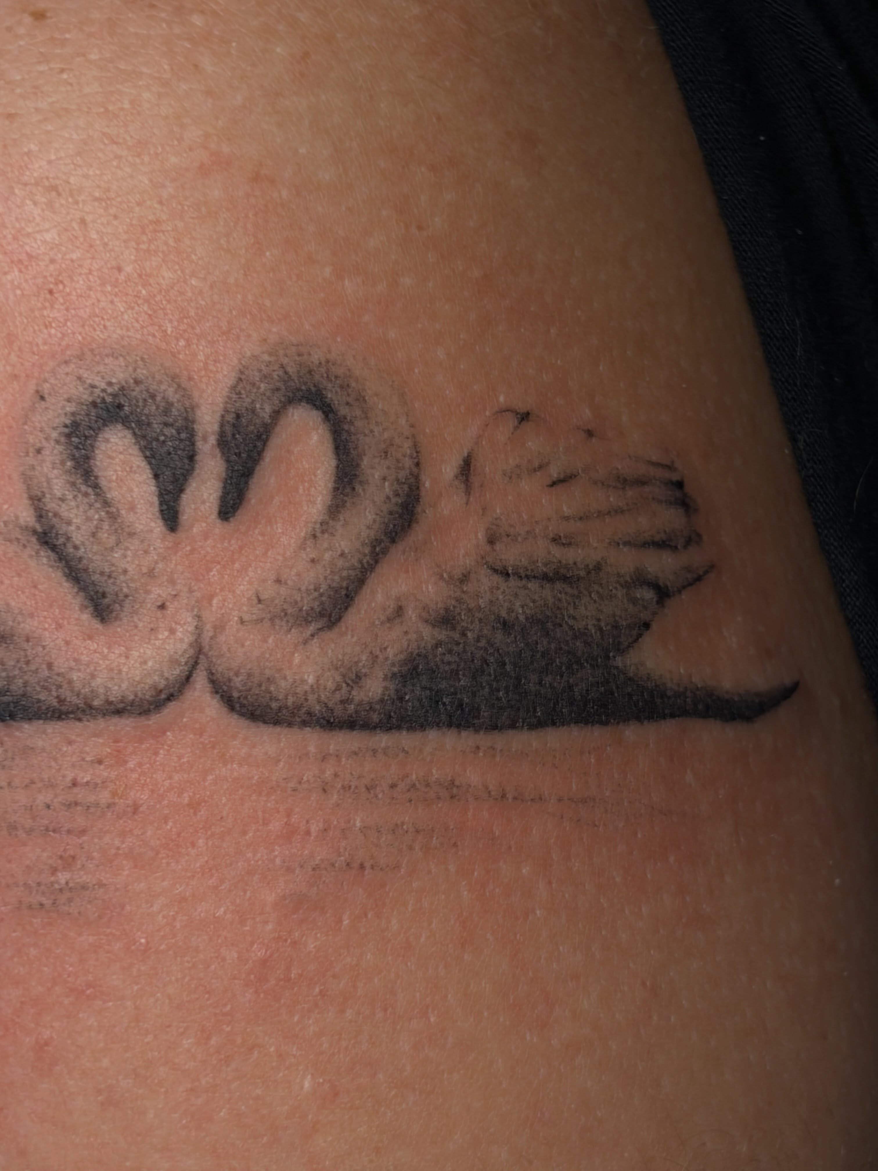 Tattoo by @sexyratpotion — black_and_grey