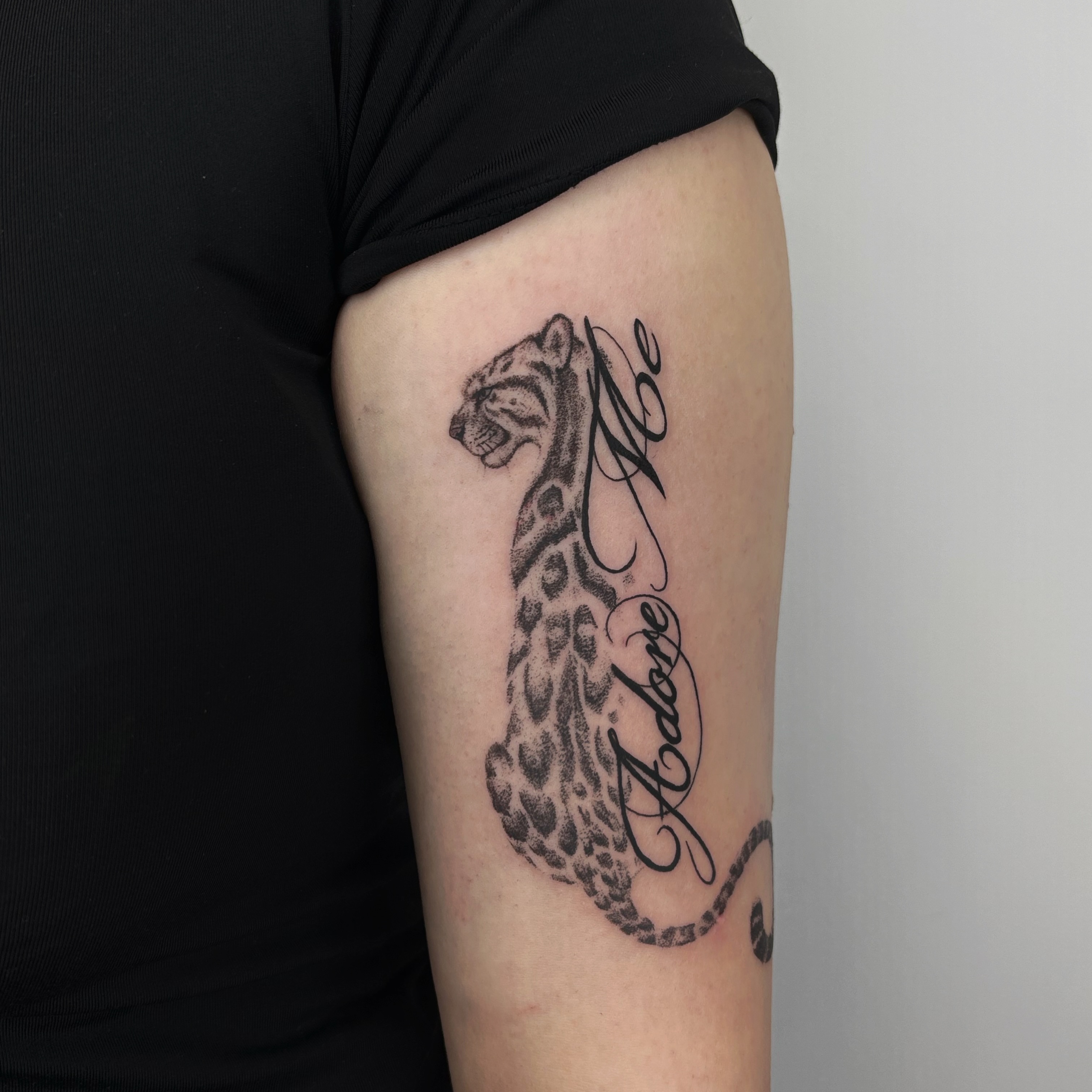 Tattoo by @skam_tattoo — black_and_grey