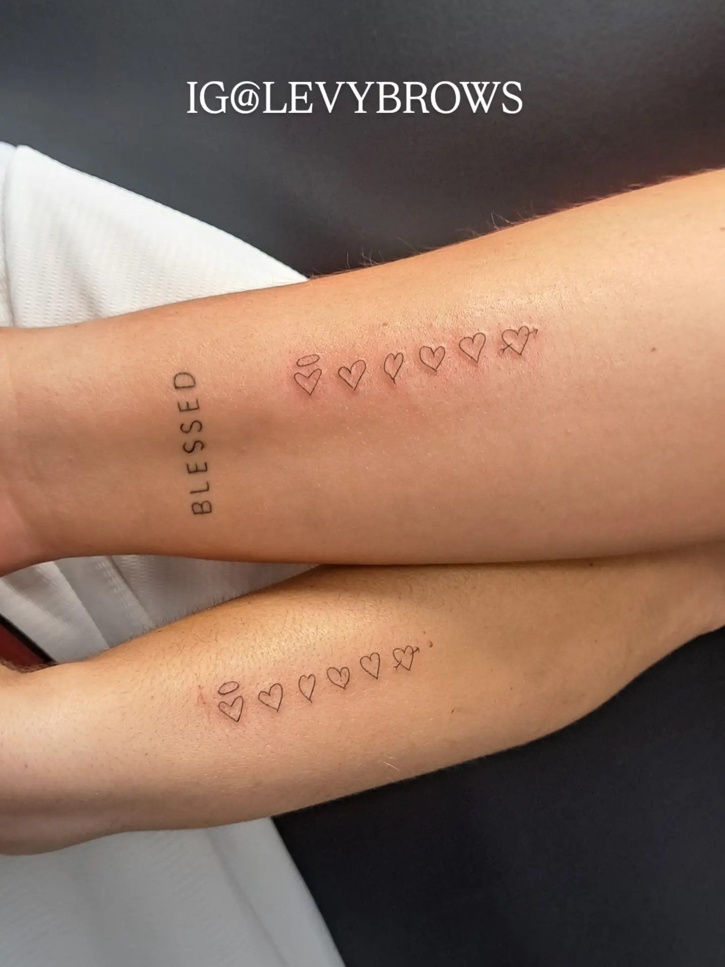 Tattoo by @levybrows — fine_line