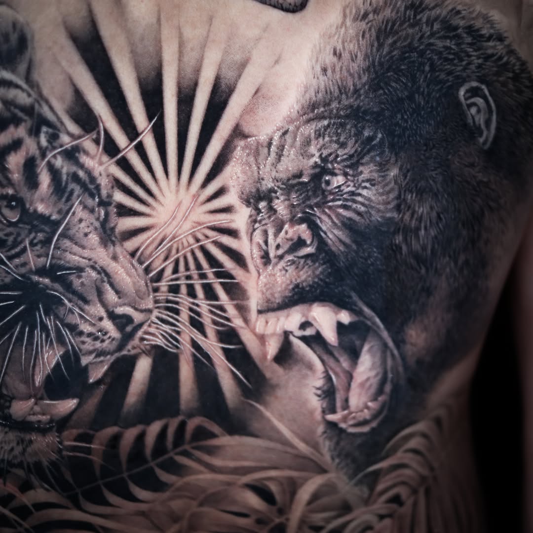 Tattoo by @hudiny_tattoo — realism, dark_realism