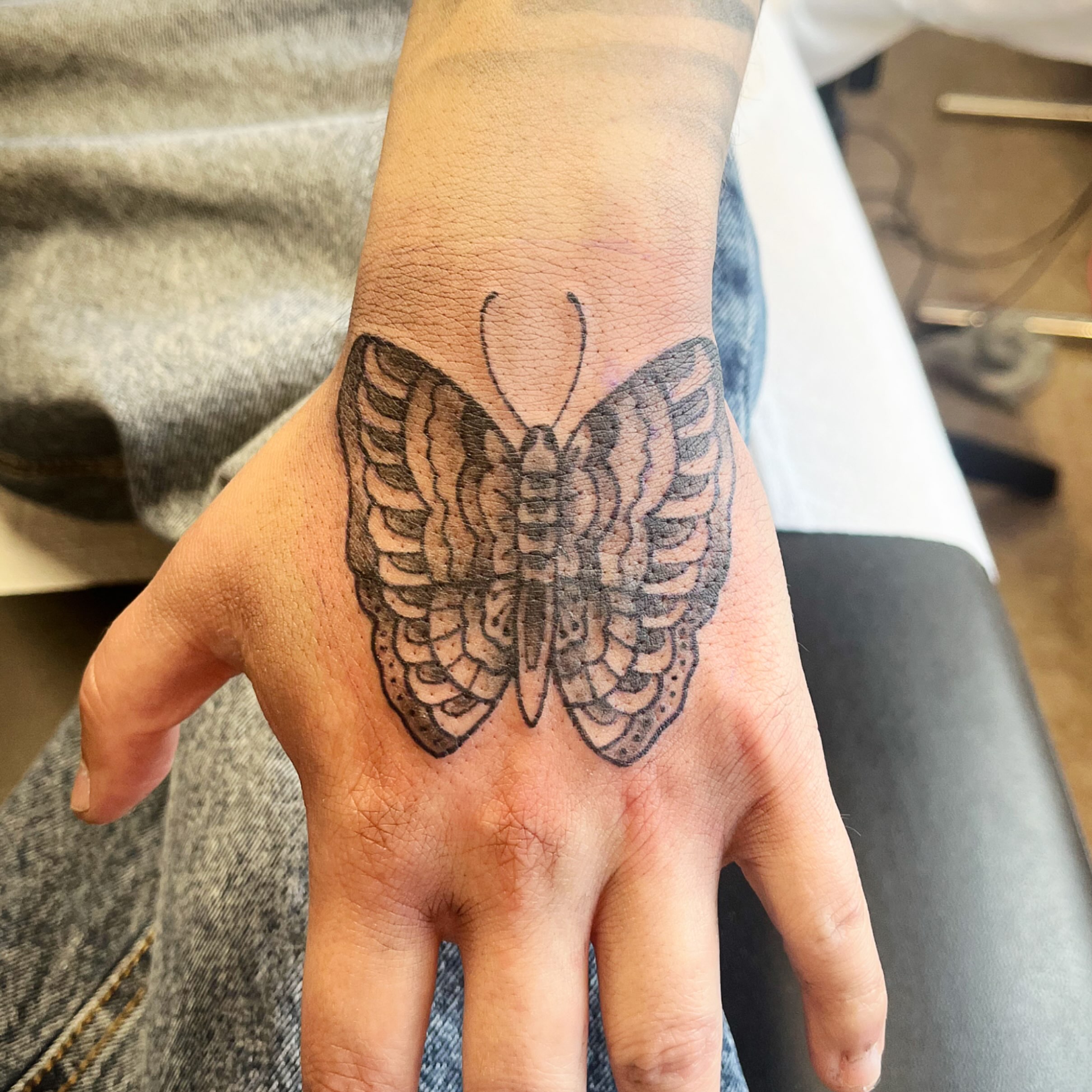 Tattoo by @ashley_perrier — black_and_grey