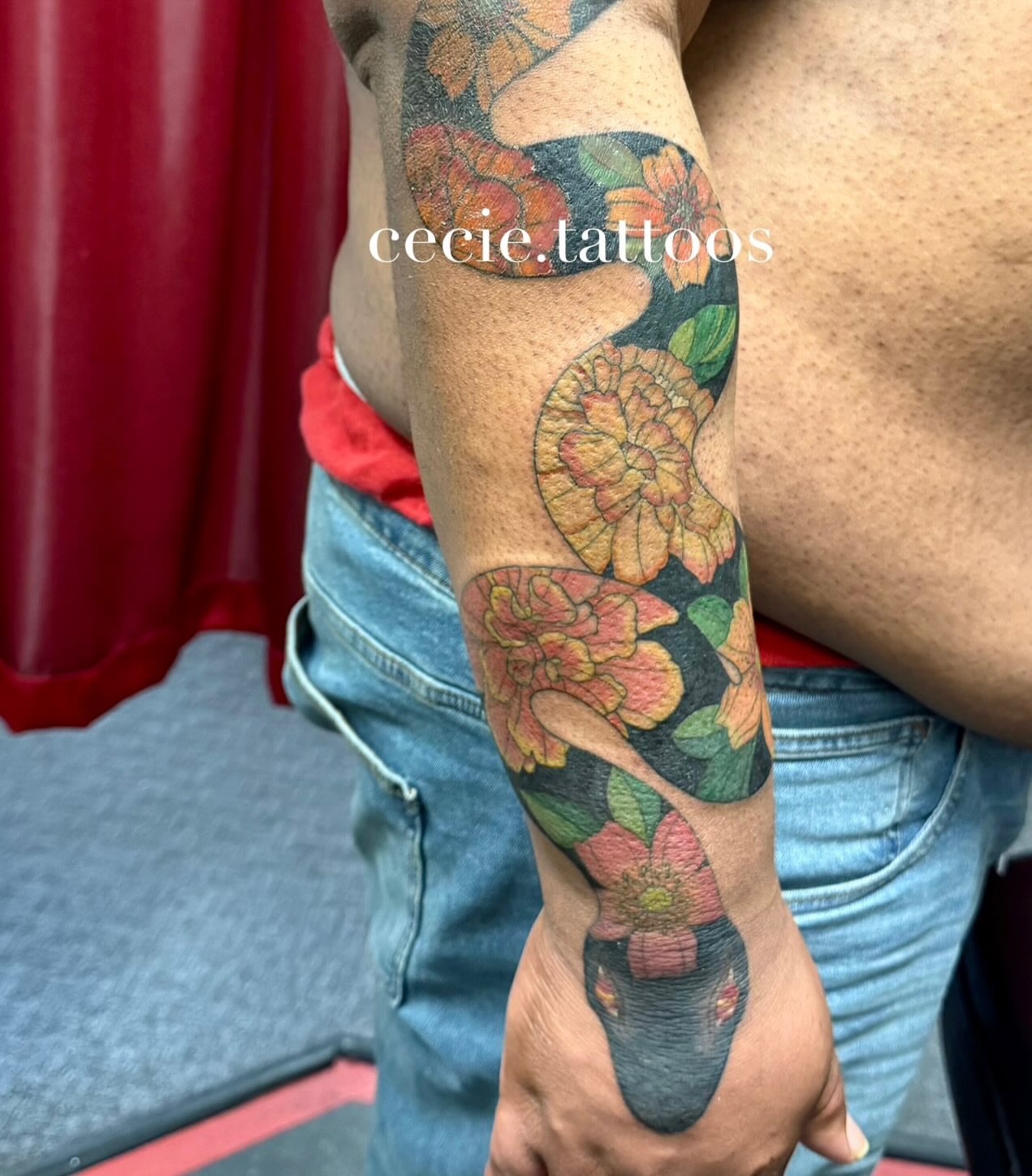 Tattoo by @cecie.tattoos — new_school, realism