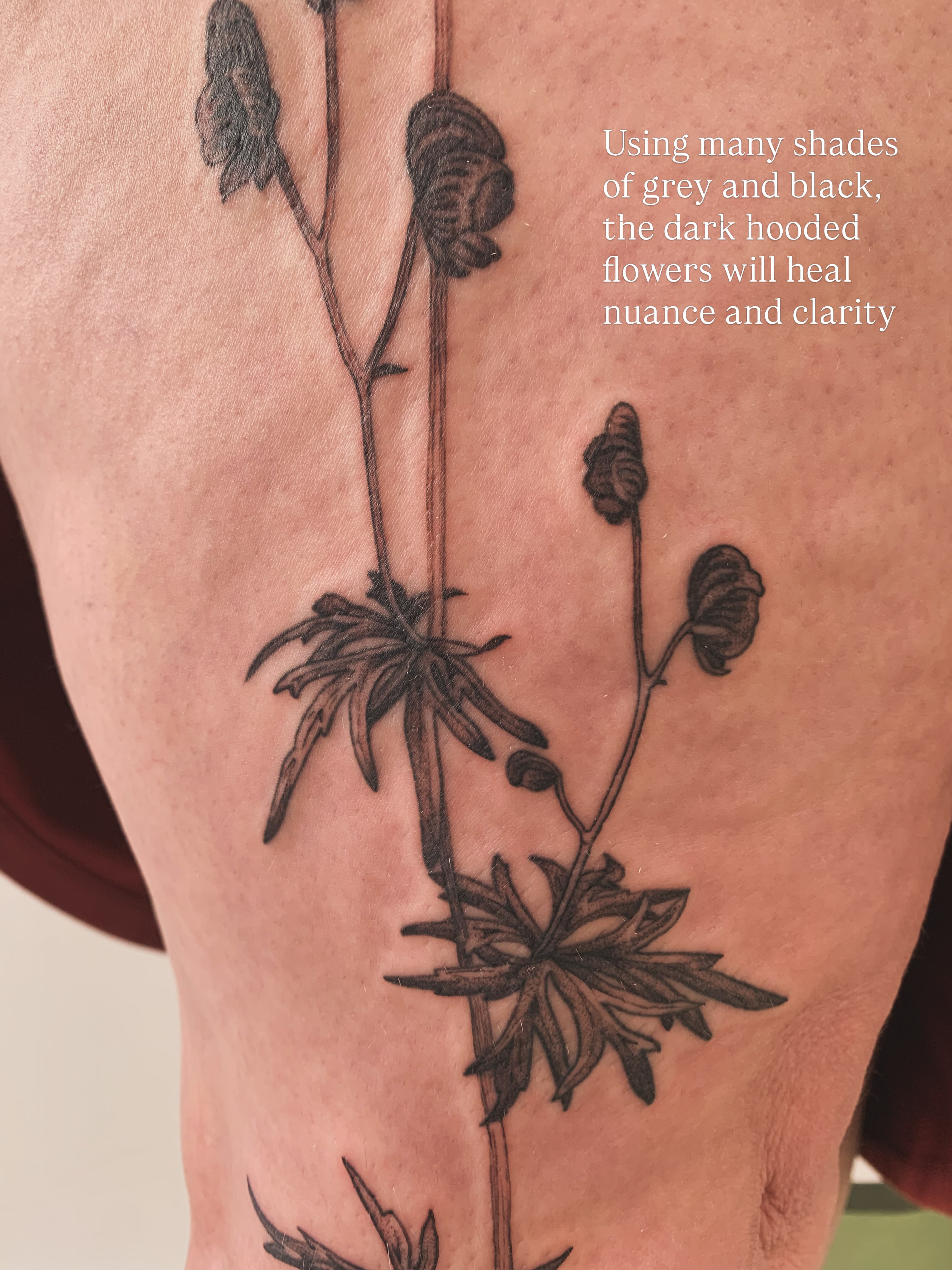 Tattoo by @peripeteiah — black_and_grey