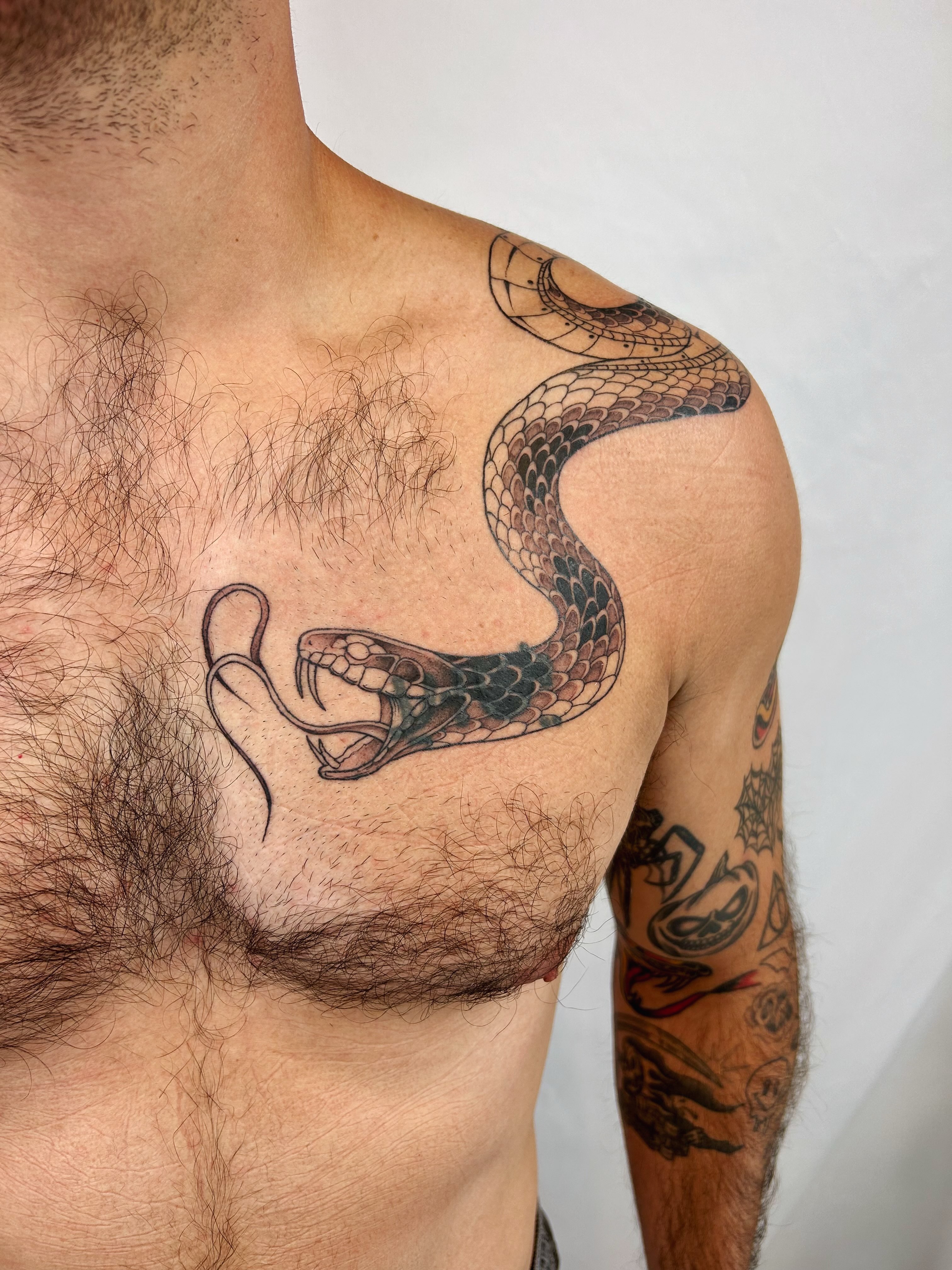 Tattoo by @littlebird_ink — black_and_grey