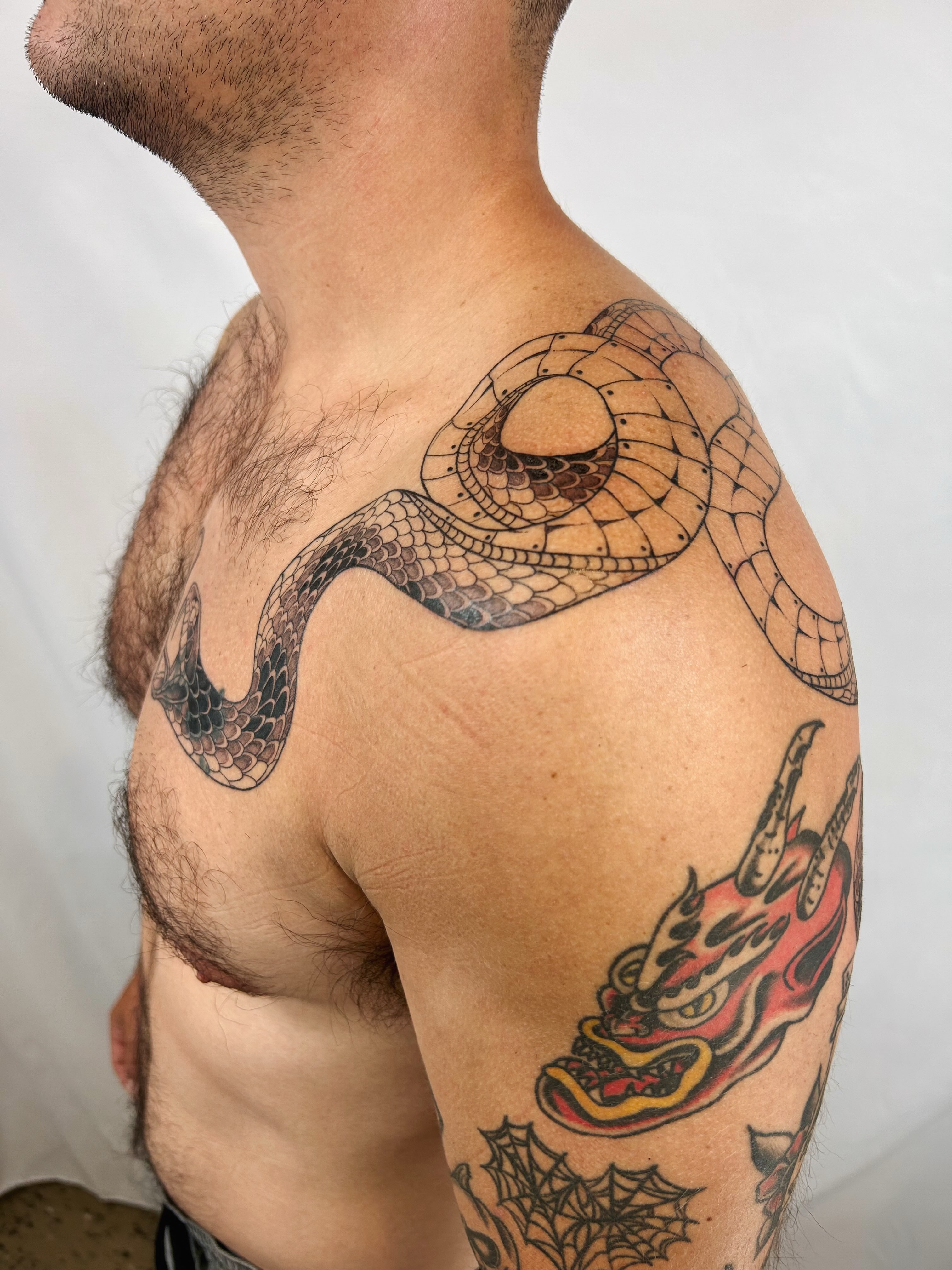 Tattoo by @littlebird_ink — american_traditional, black_and_grey