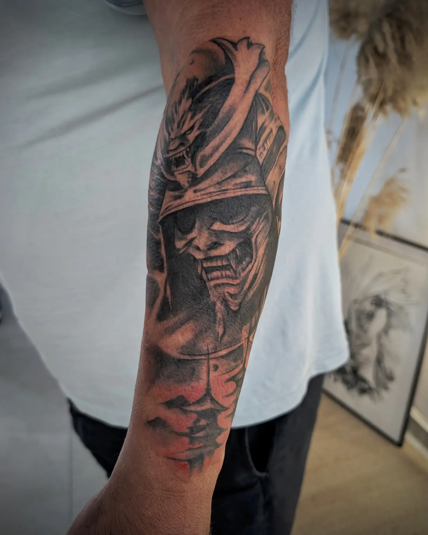 Tattoo by @49tats — black_and_grey, realism