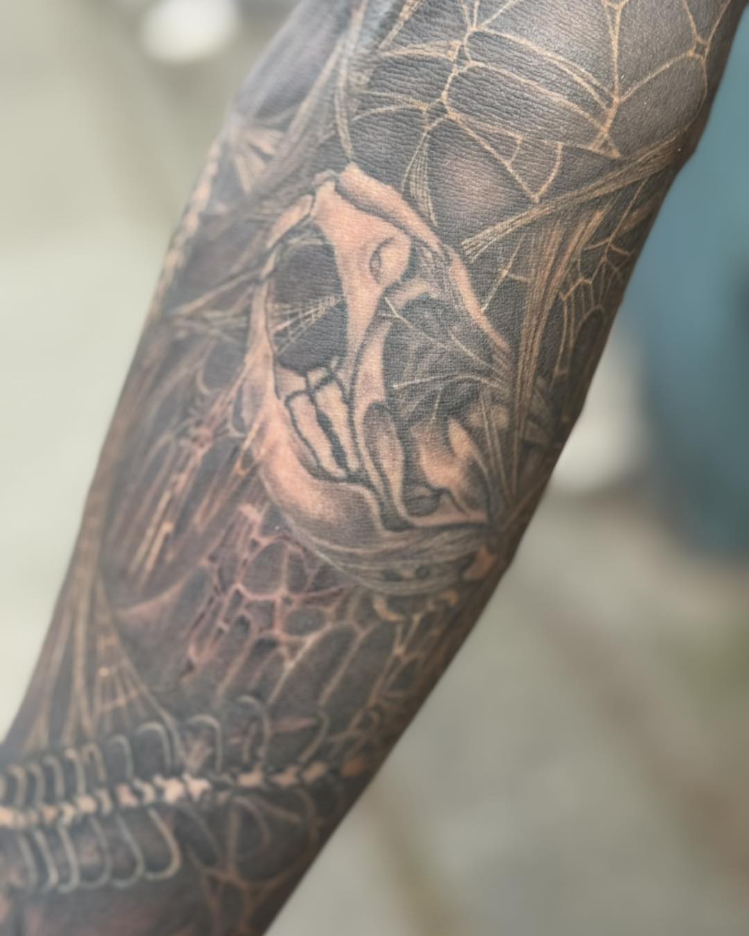 Tattoo by @babydolltats โ black_and_grey, realism