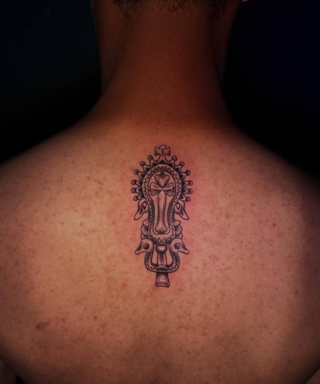 Tattoo by @sierrce — black_and_grey