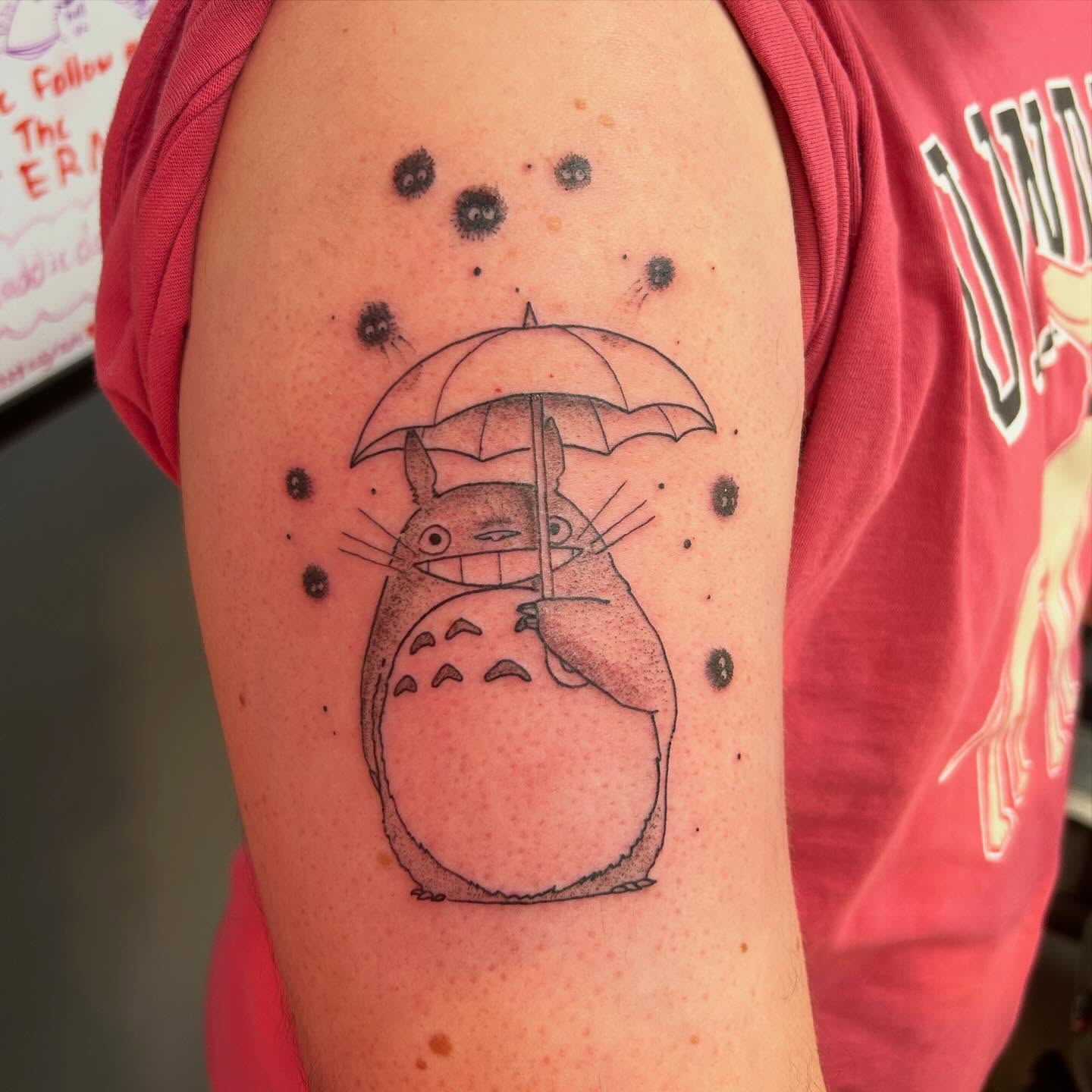 Tattoo by @maddiedoestattoos — dotwork