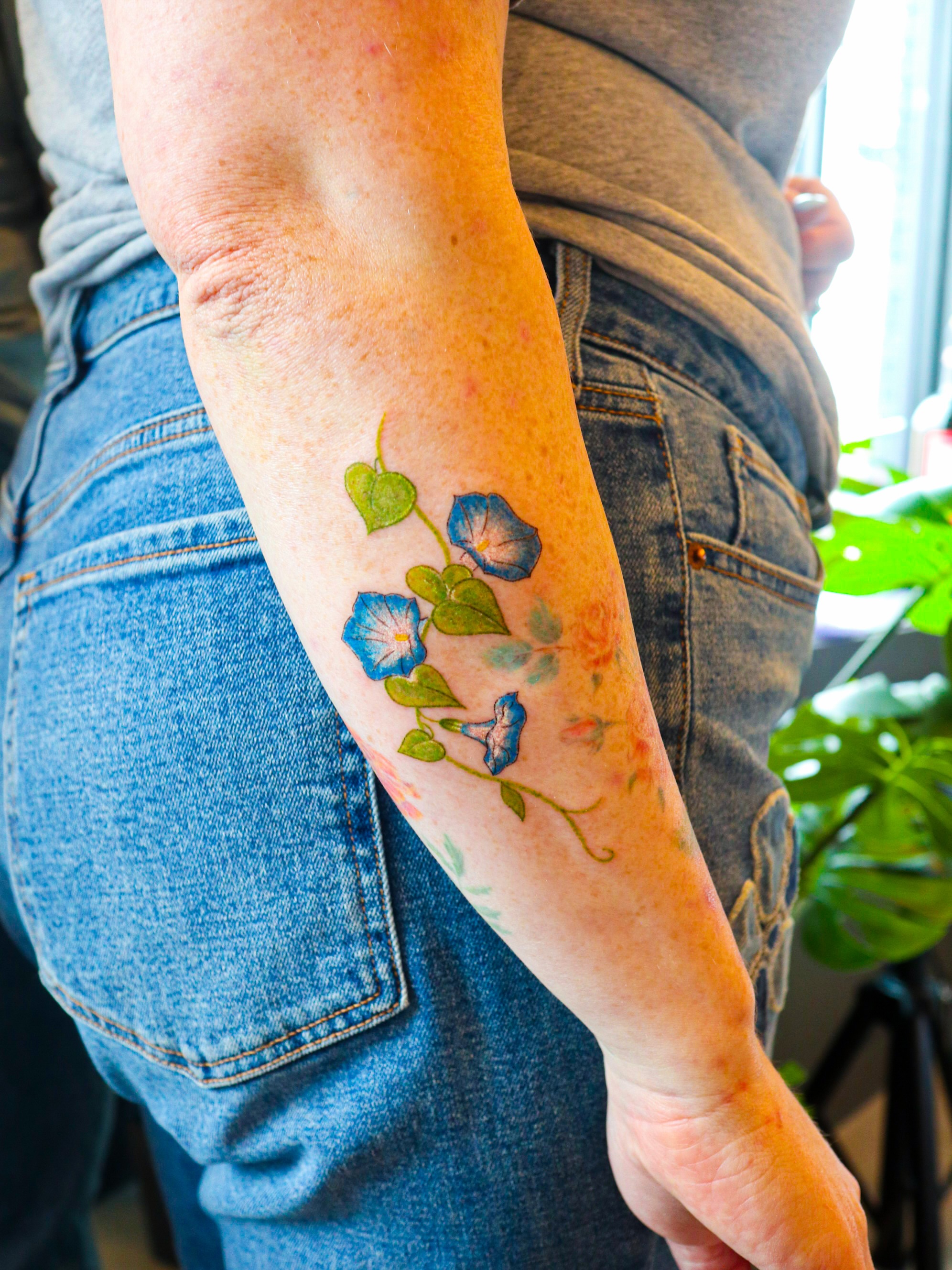 Tattoo by @bay__tattoo — watercolor