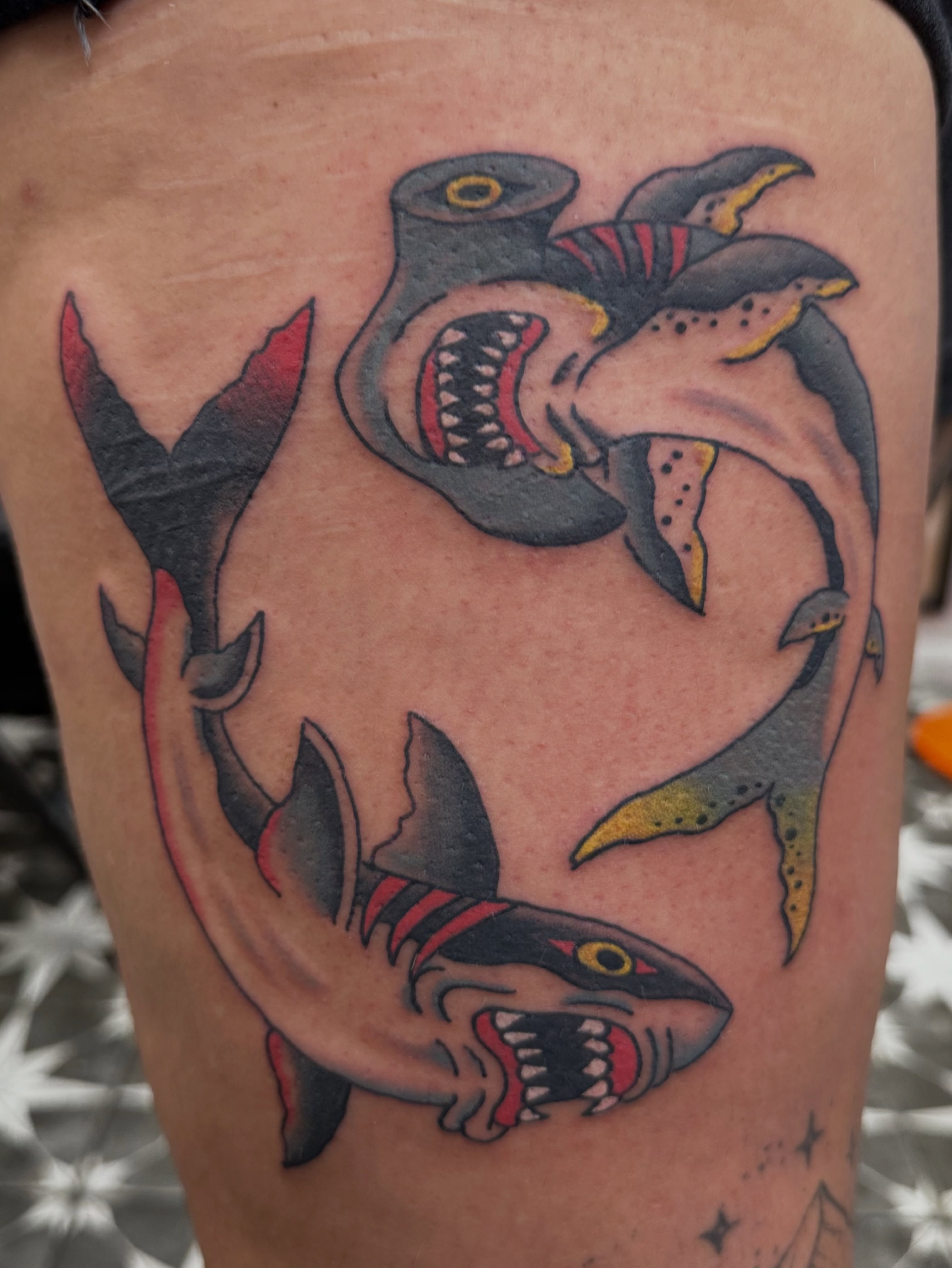 Tattoo by @hogtowntattoo — american_traditional