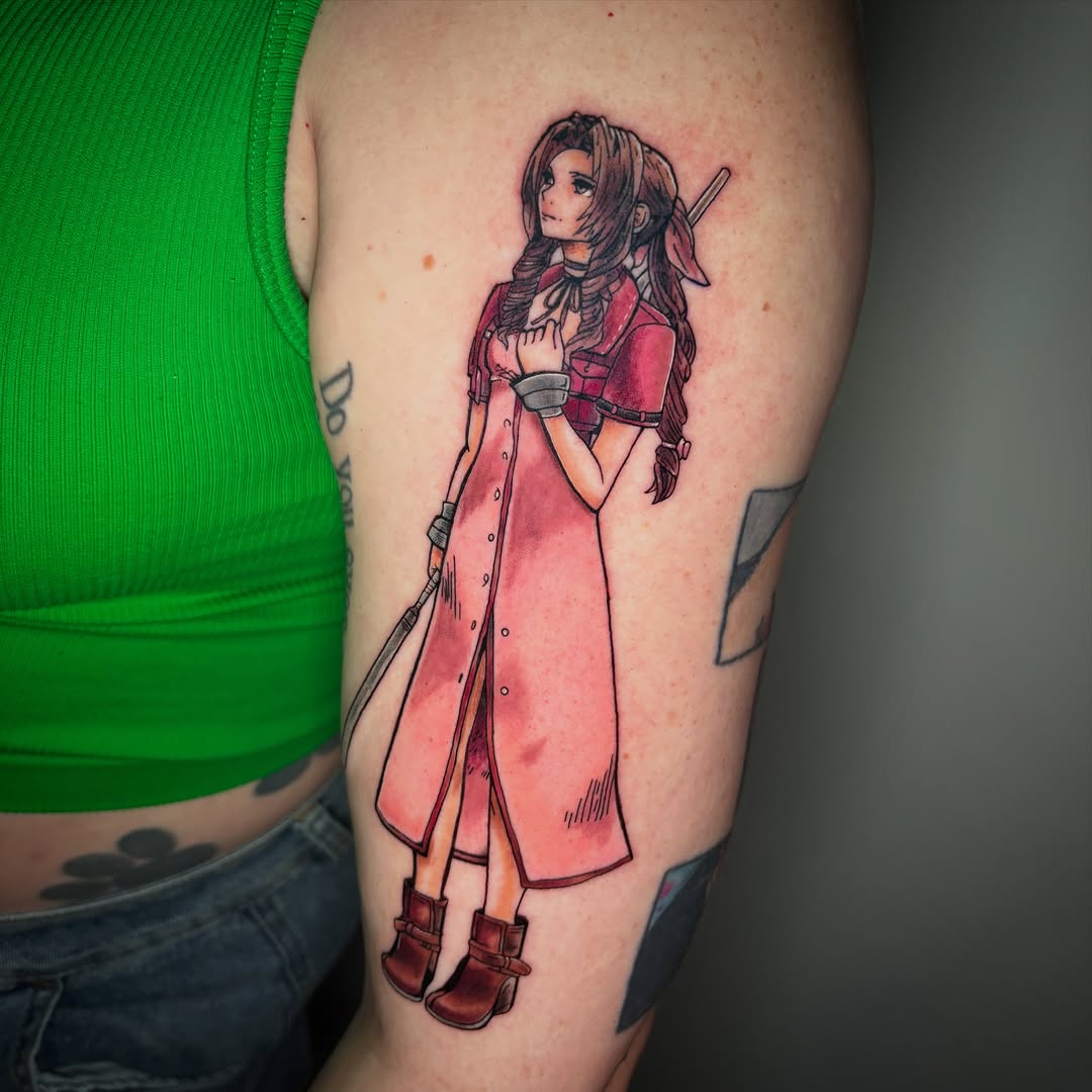 Tattoo by @chibicosori โ anime