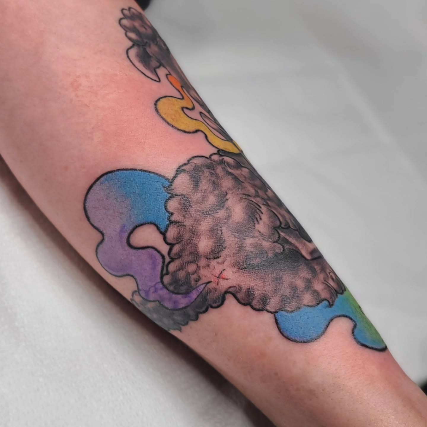 Tattoo by @shmorgue — dotwork