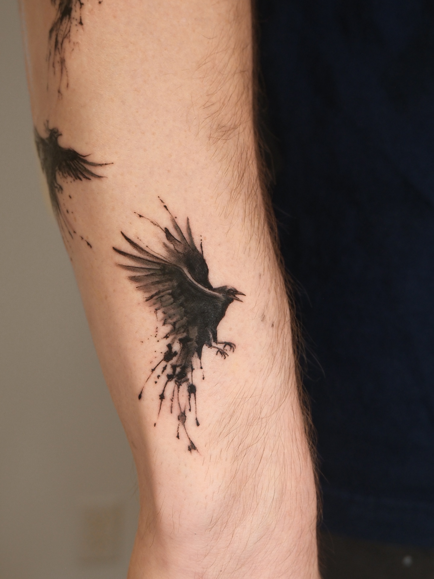 Tattoo by @viento_tattoos โ dotwork, black_and_grey