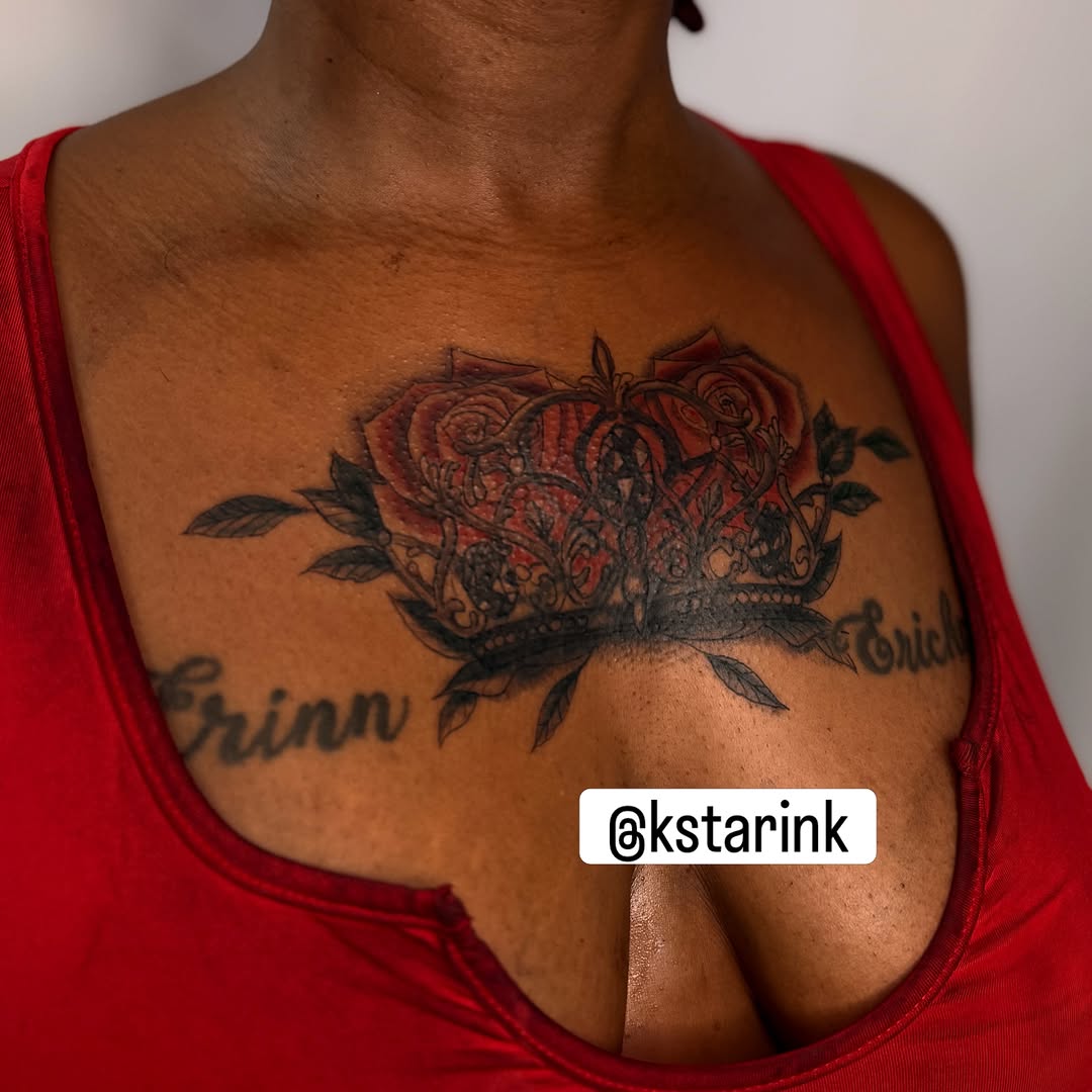 Tattoo by @kstarink — black_and_grey, realism
