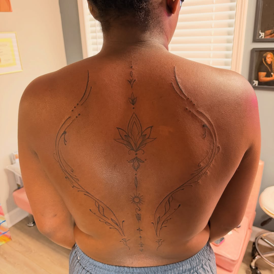 Tattoo by @bossladyphe1 — geometric, tribal
