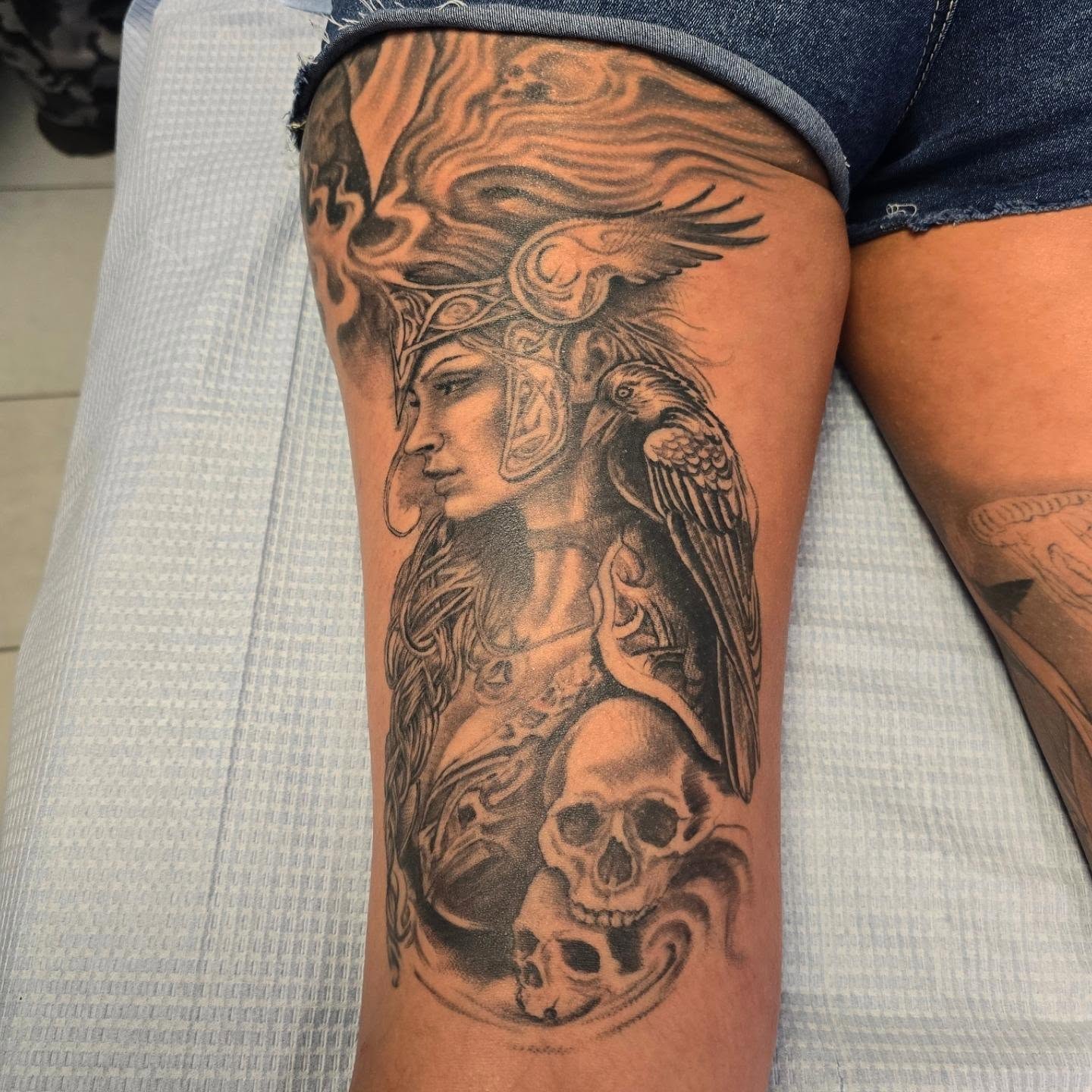 Tattoo by @gentlejaytattoo — black_and_grey, realism