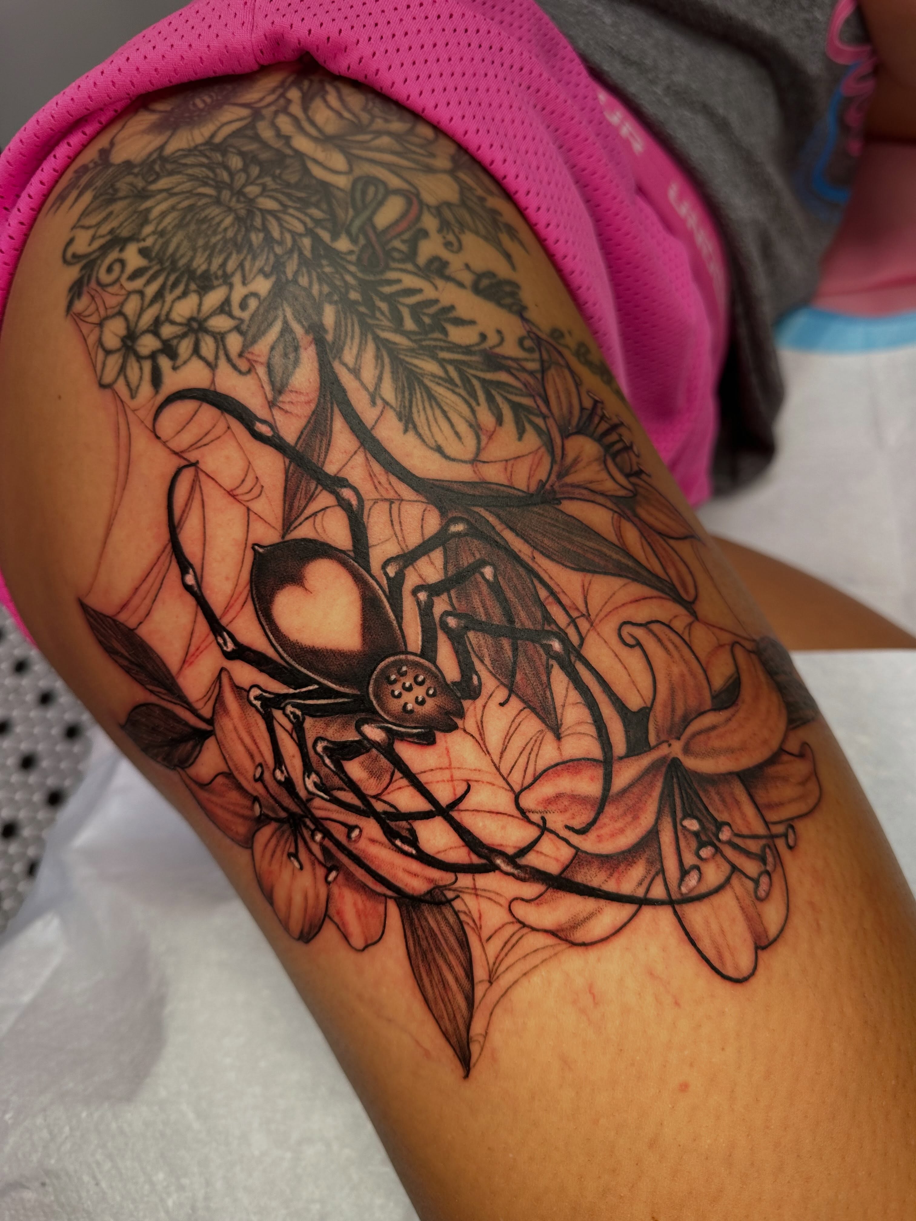 Tattoo by @jackknifetattoo — black_and_grey