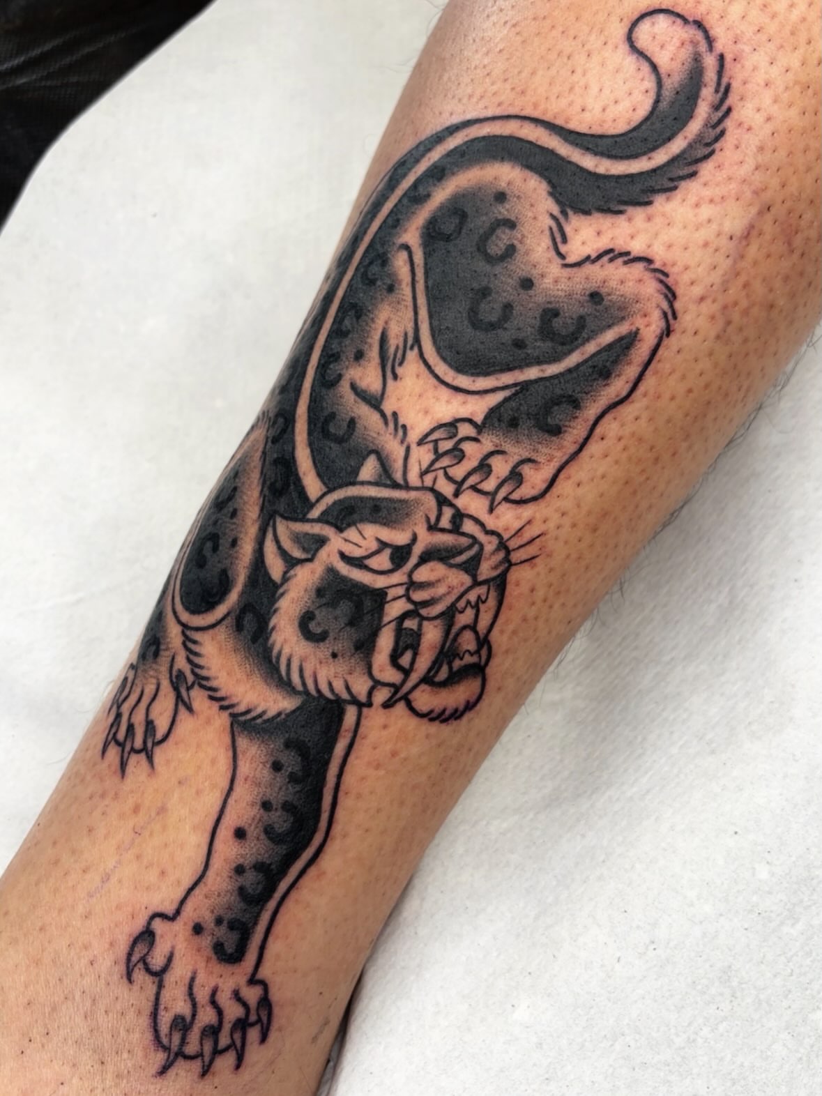 Tattoo by @tatturo_ — black_and_grey