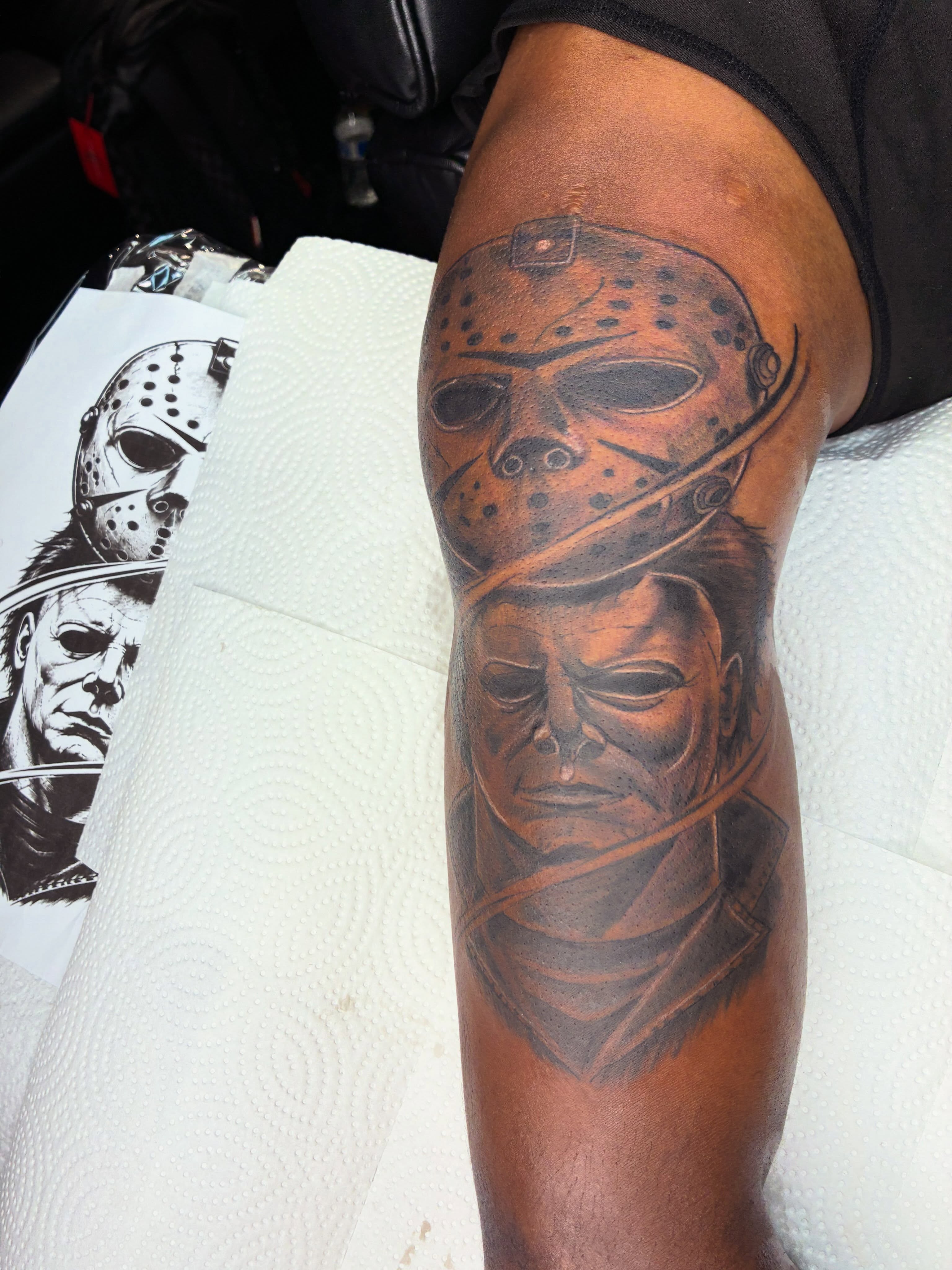 Tattoo by @bizzarreink — dark_realism