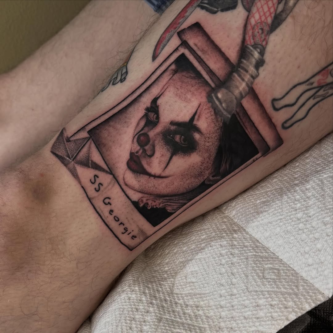 Tattoo by @whip_spurstattoo — realism, dotwork