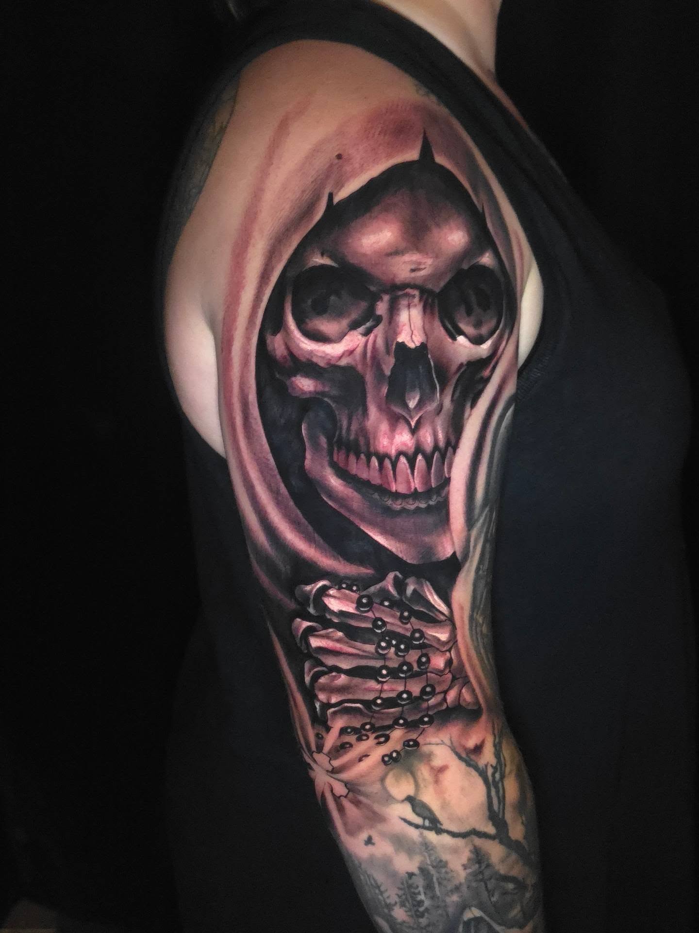 Tattoo by @fromthefiretattoo605 — dark_realism