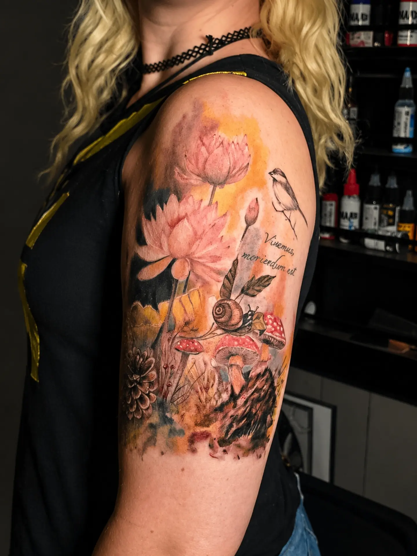 Tattoo by @veroinks — watercolor, realism