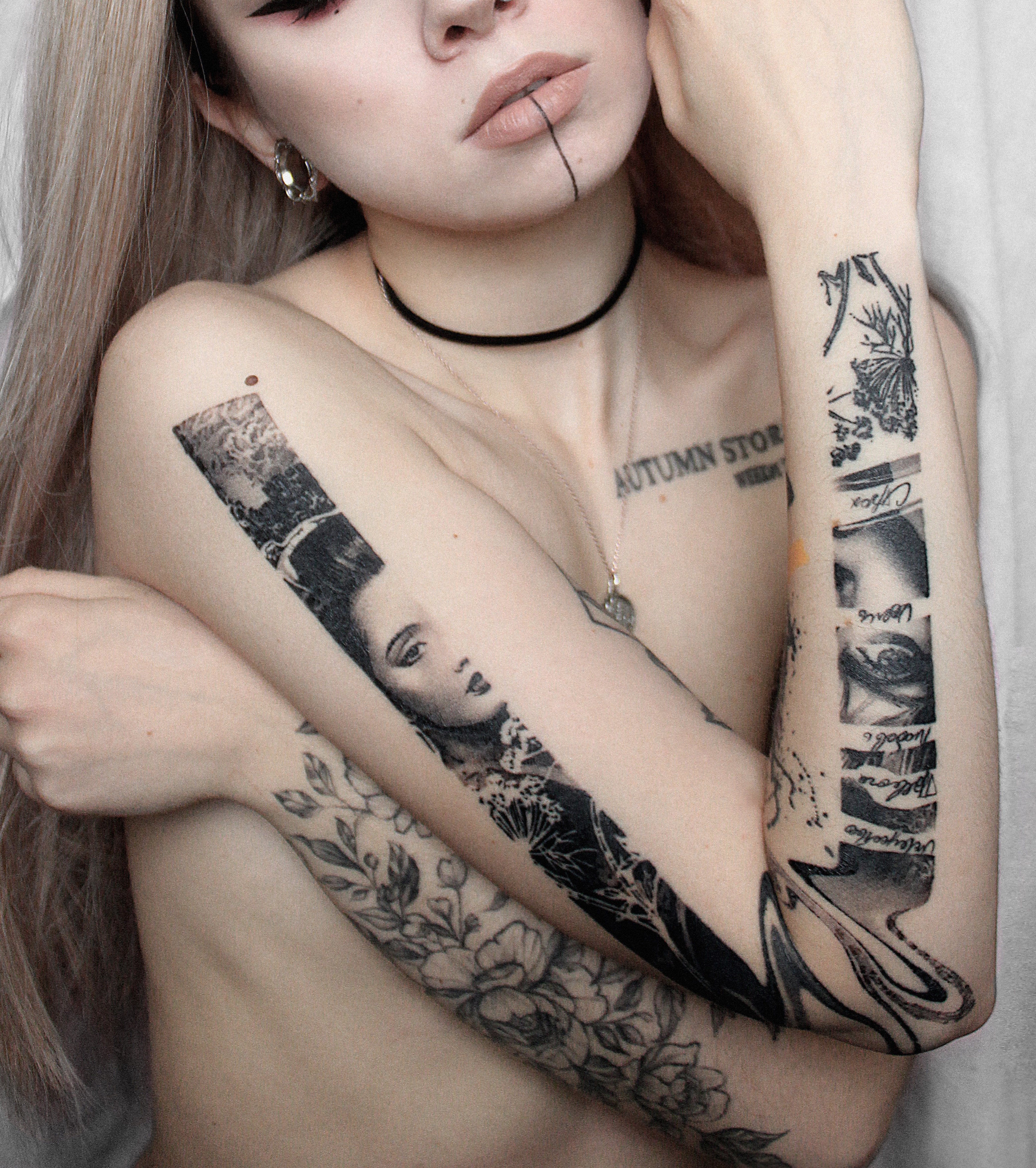 Portrait realism tattoo on the upper arm by 𝐌𝐀𝐊𝐒𝐈𝐌 𝐏𝐀𝐓𝐑𝐈𝐂𝐊