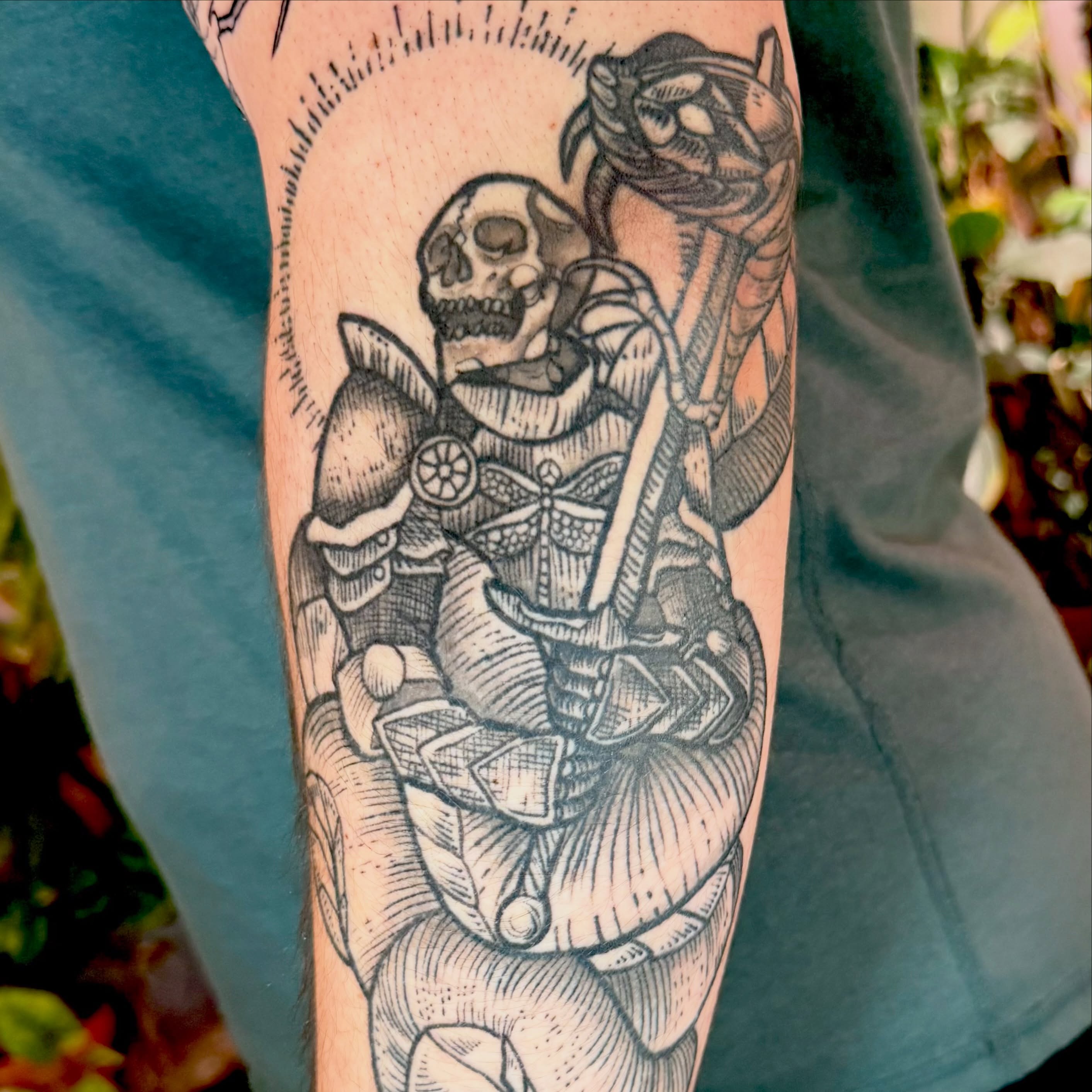 Tattoo by @drmcfrankenstein β black_and_grey, realism