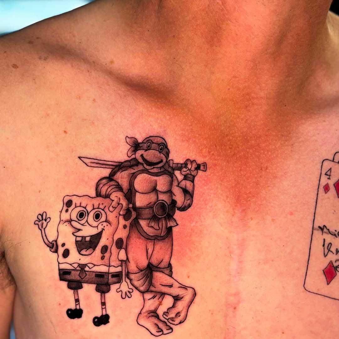 Tattoo by @tattoosbyjonb — black_and_grey