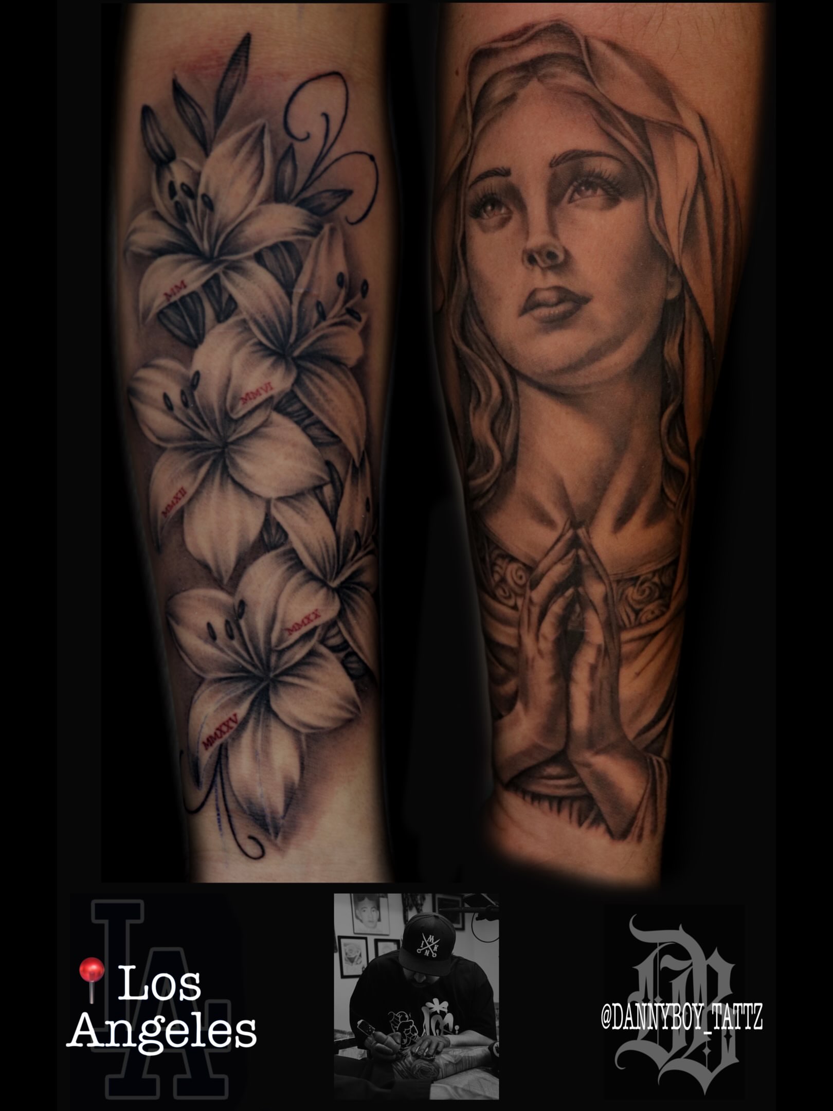 Tattoo by @dannyboy_tattz — black_and_grey, realism