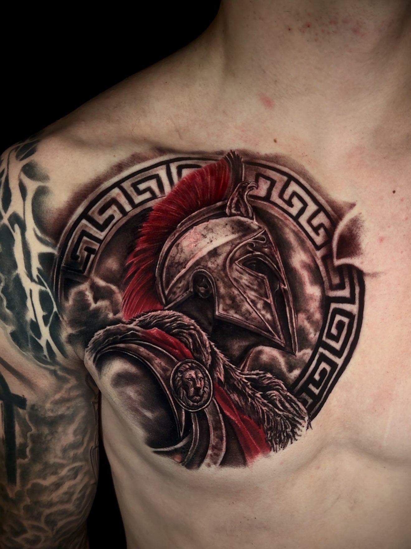 Tattoo by @romanstarkey_ — realism, black_and_grey