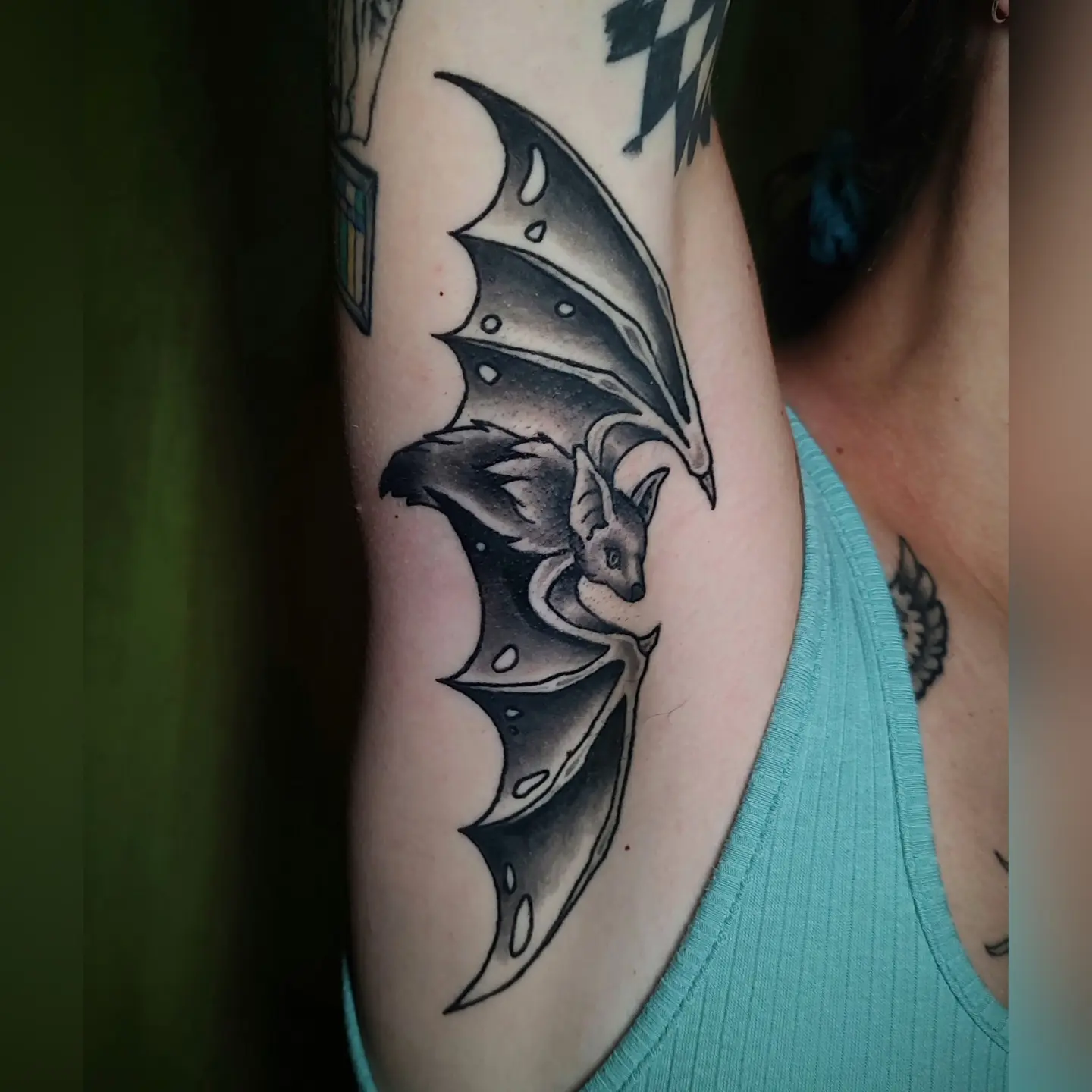 Tattoo by @hopelesstattoos — black_and_grey