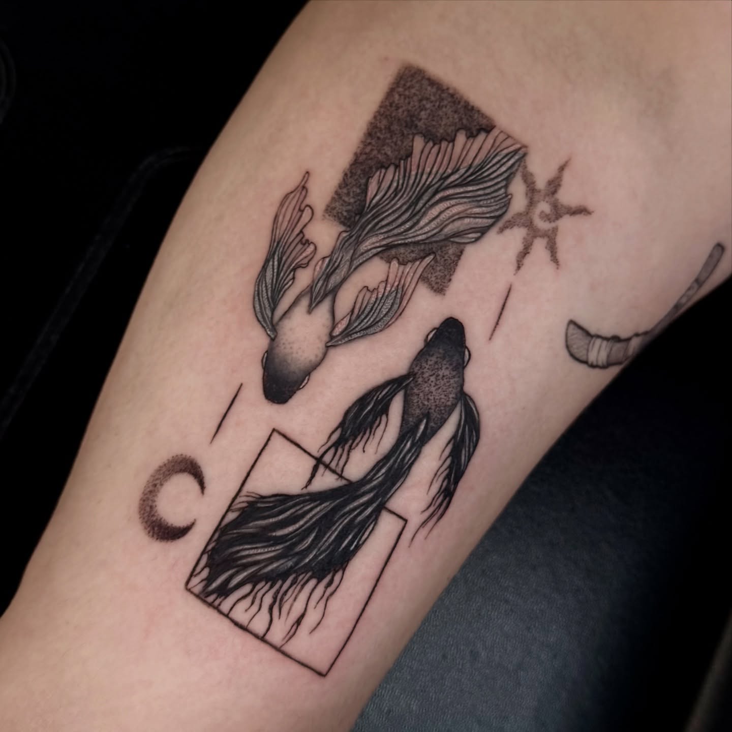 Tattoo by @keybluetattoo — black_and_grey