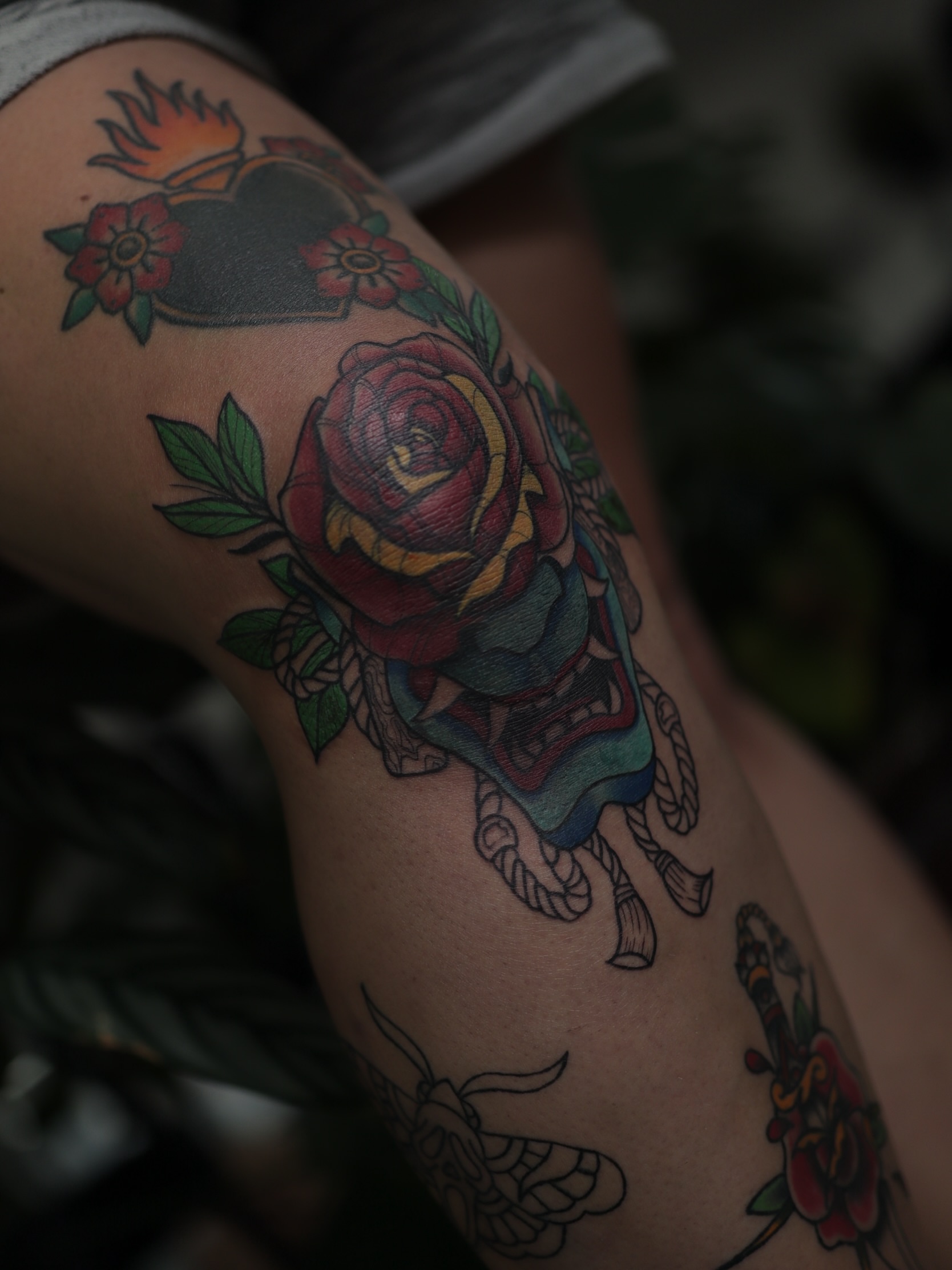 Tattoo by @jackinthebox.tattoos — american_traditional, neo_traditional