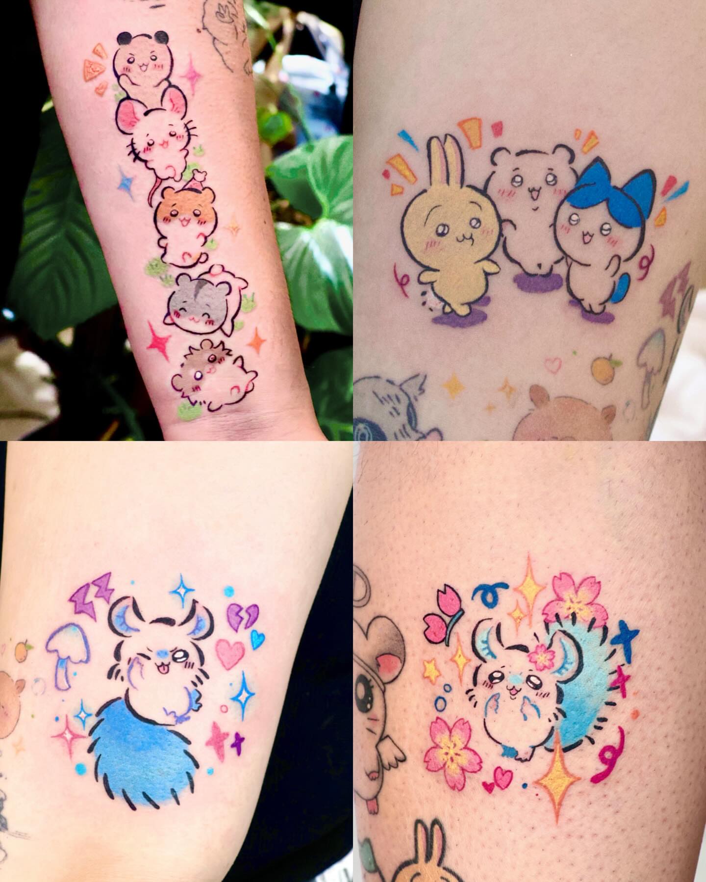 Tattoo by @snowypear_tat — watercolor, illustrative