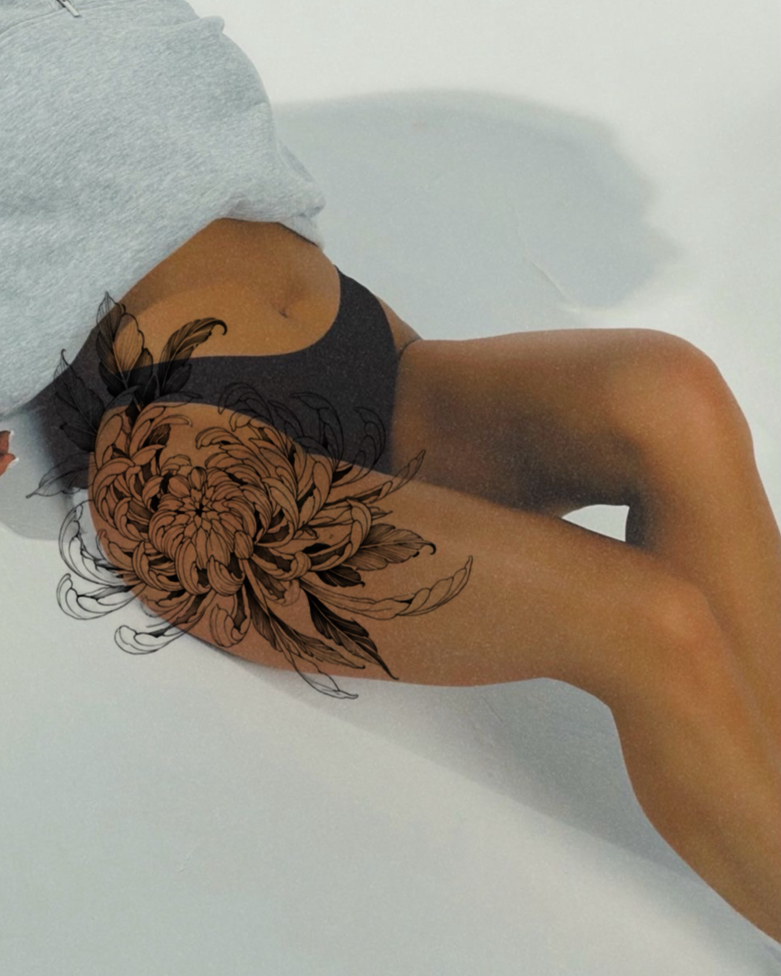 Tattoo by @meongtatt — black_and_grey
