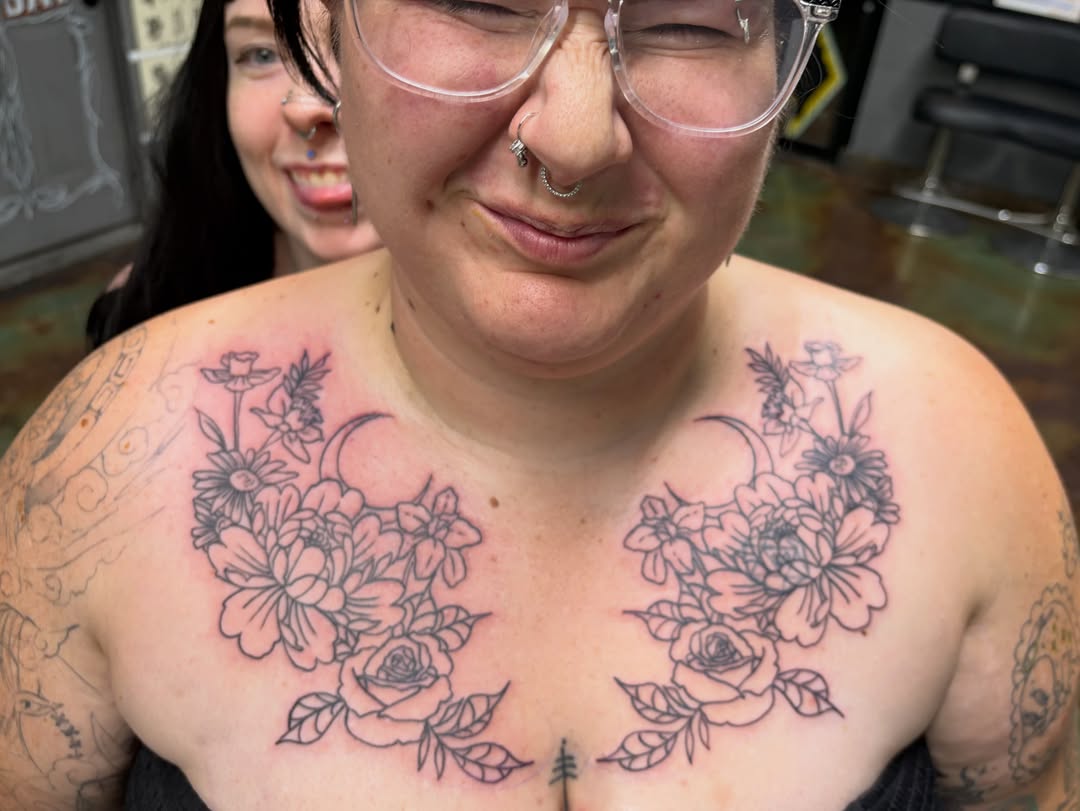 Tattoo by @heifbeantattoos — black_and_grey