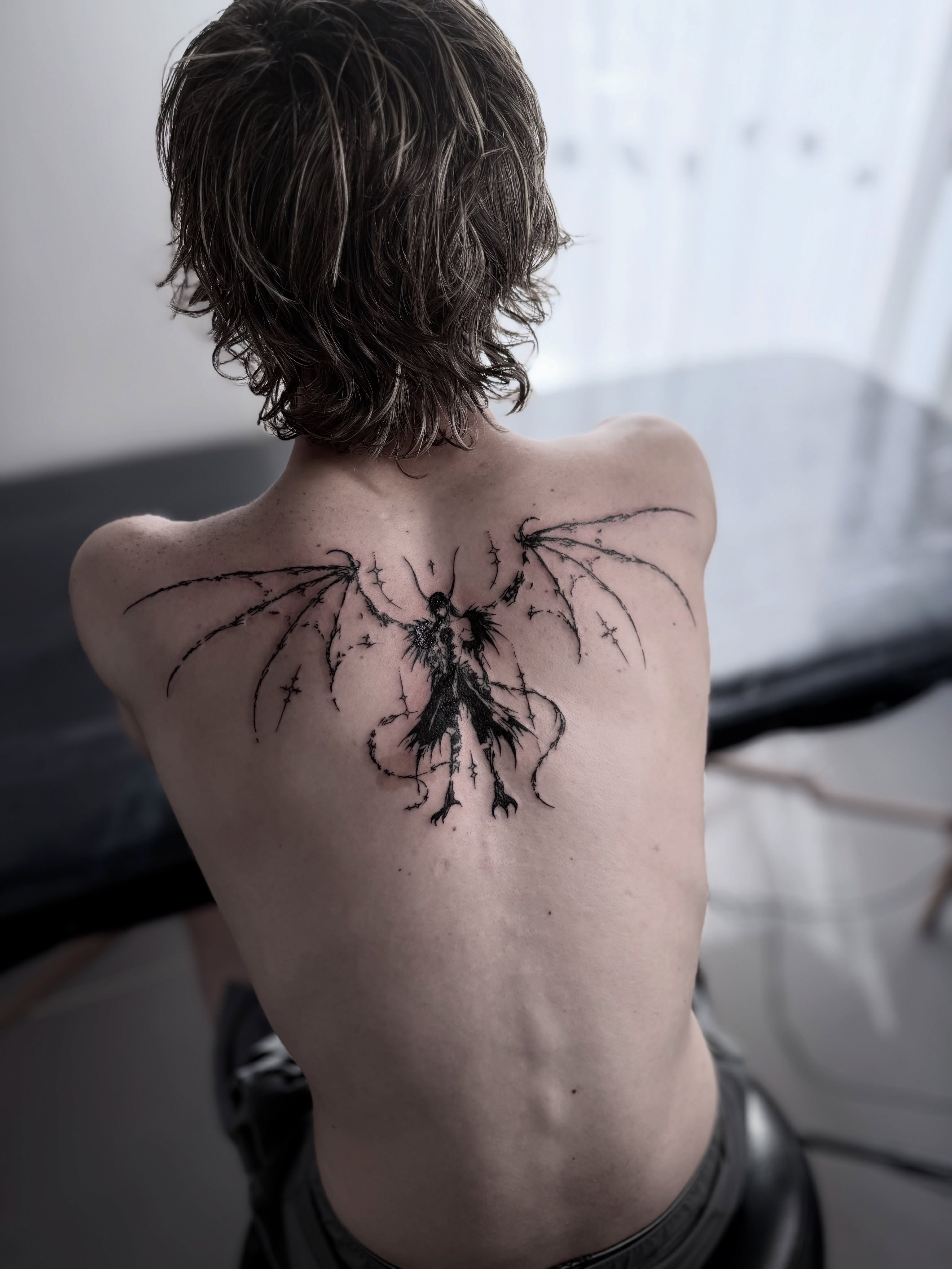Tattoo by @oliversoames β black_and_grey, dark_realism