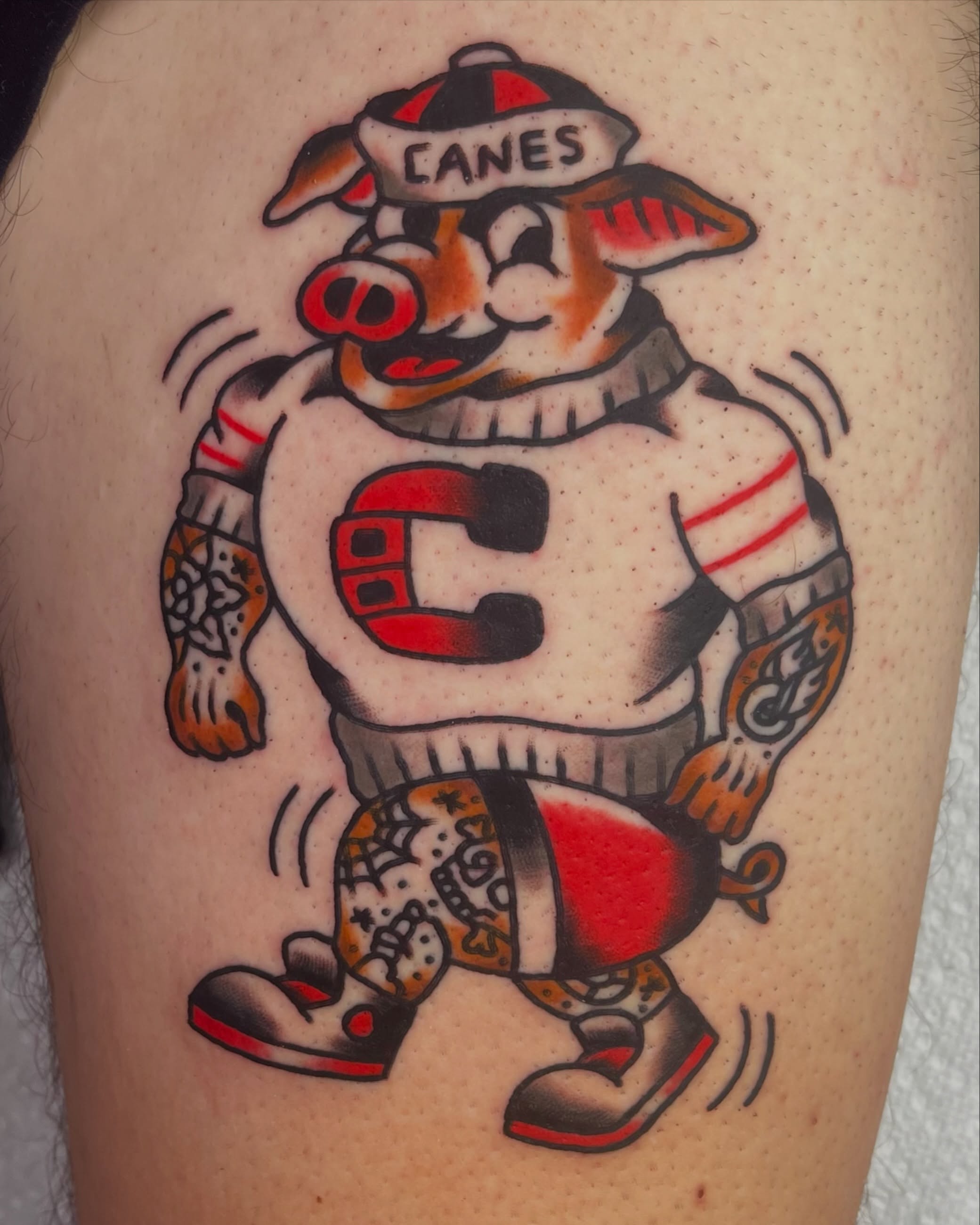 Tattoo by @anchoredaweightattoo — american_traditional